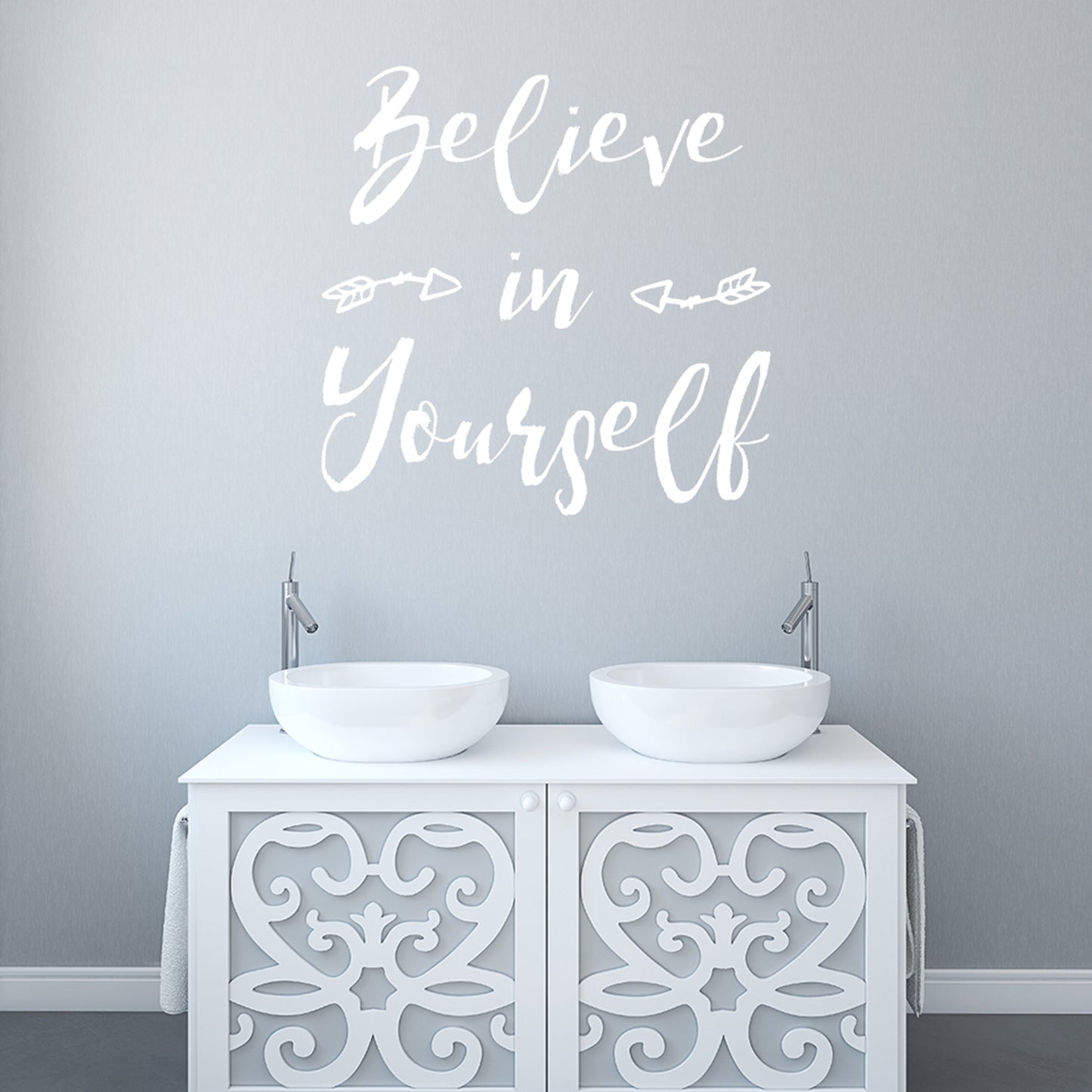 Believe in yourself | Wall quote-Wall quote-Adnil Creations