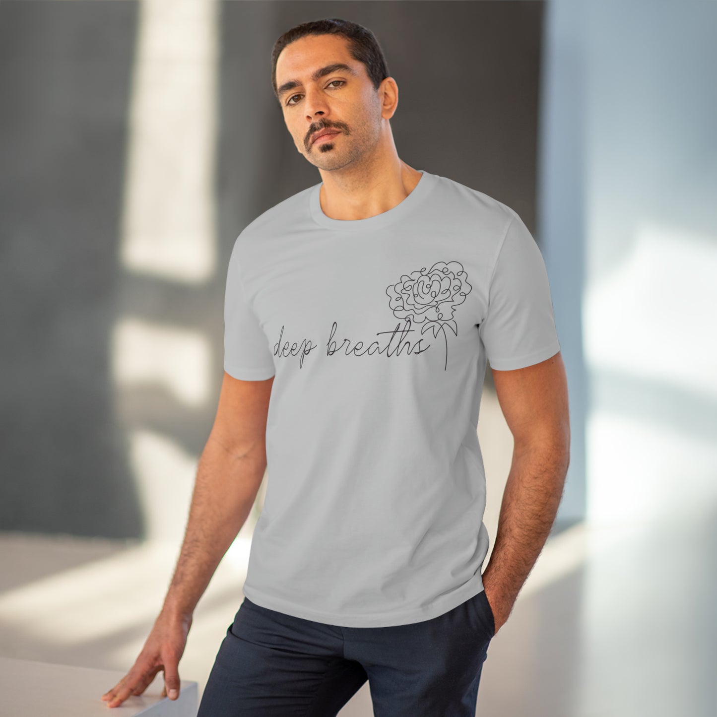 Deep Breaths - Organic T-shirt - Unisex