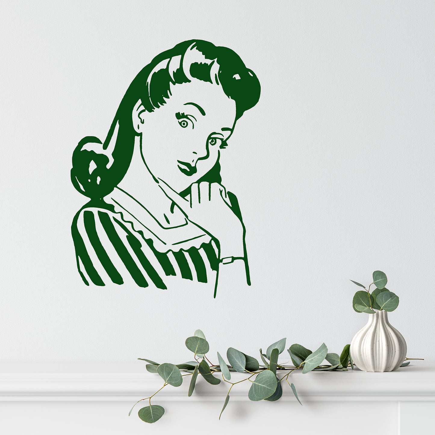 1950's housewife | Wall decal