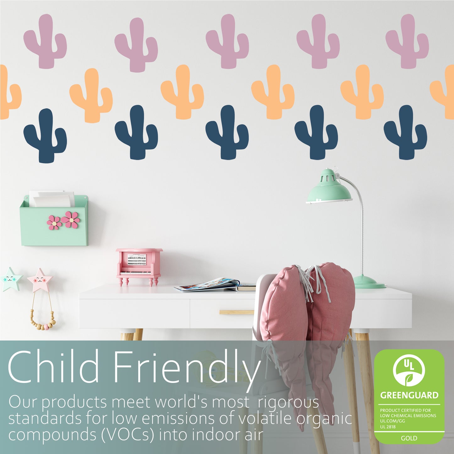 Cacti | Fabric wall stickers-Fabric wall stickers-Adnil Creations