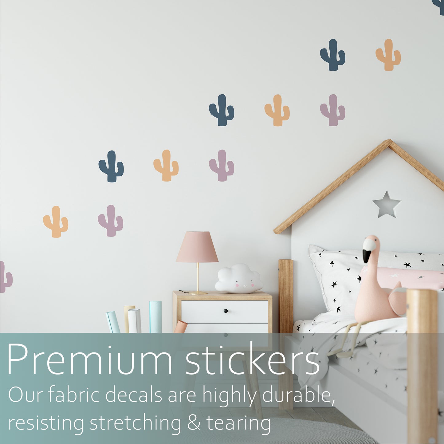 Cacti | Fabric wall stickers-Fabric wall stickers-Adnil Creations