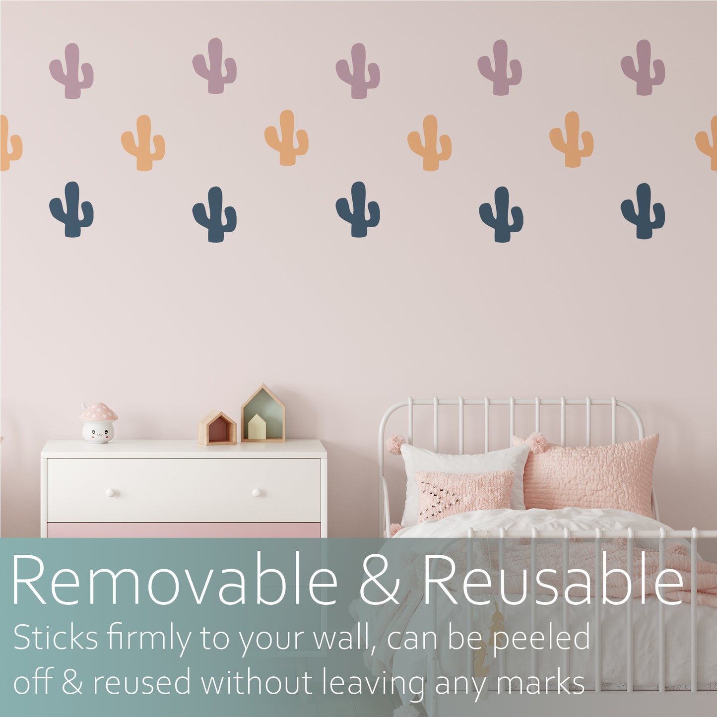 Cacti | Fabric wall stickers-Fabric wall stickers-Adnil Creations