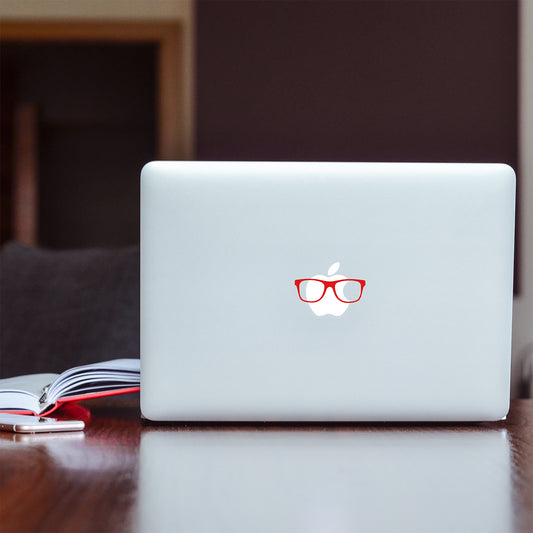 Hipster glasses | Laptop decal