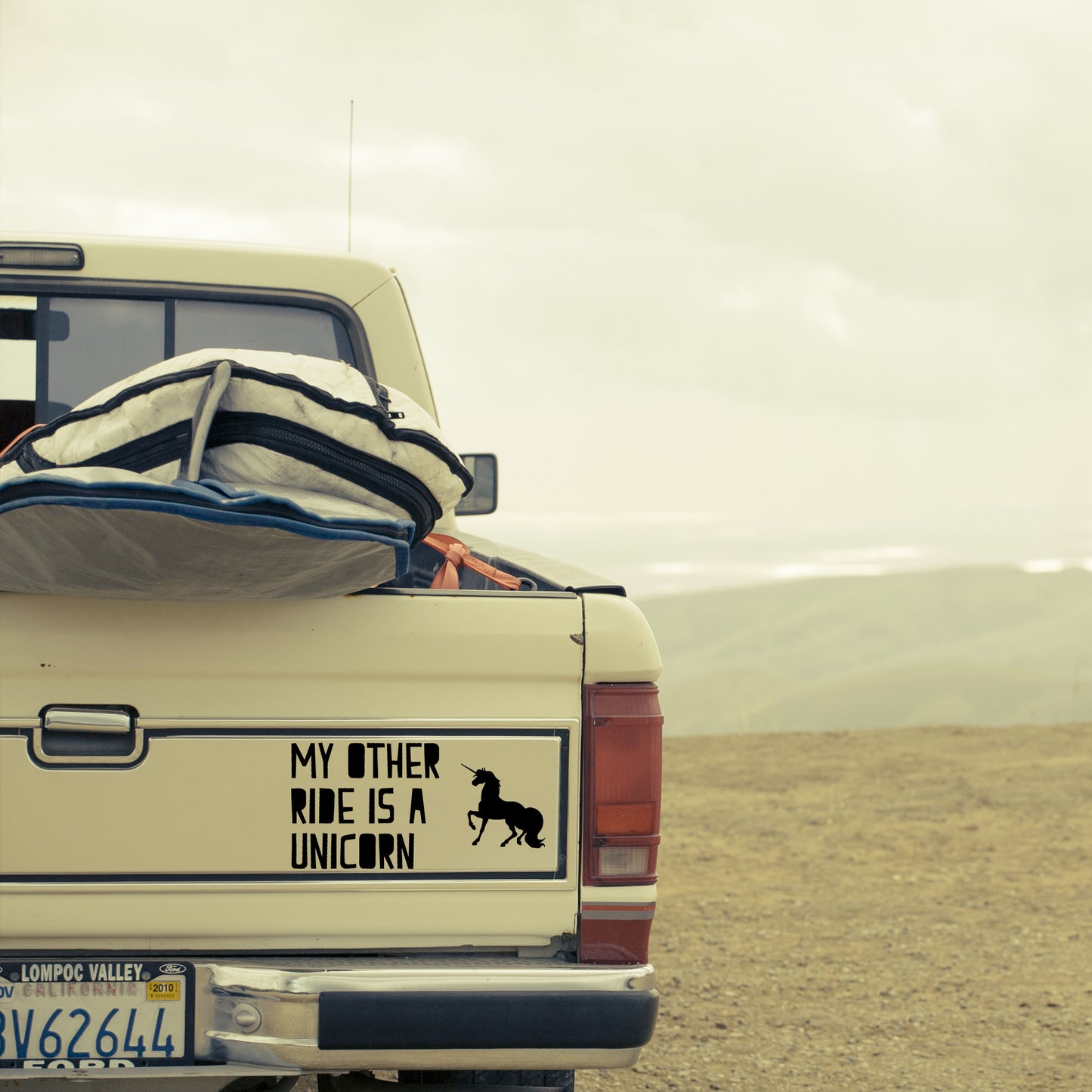 My other ride is a unicorn | Bumper sticker
