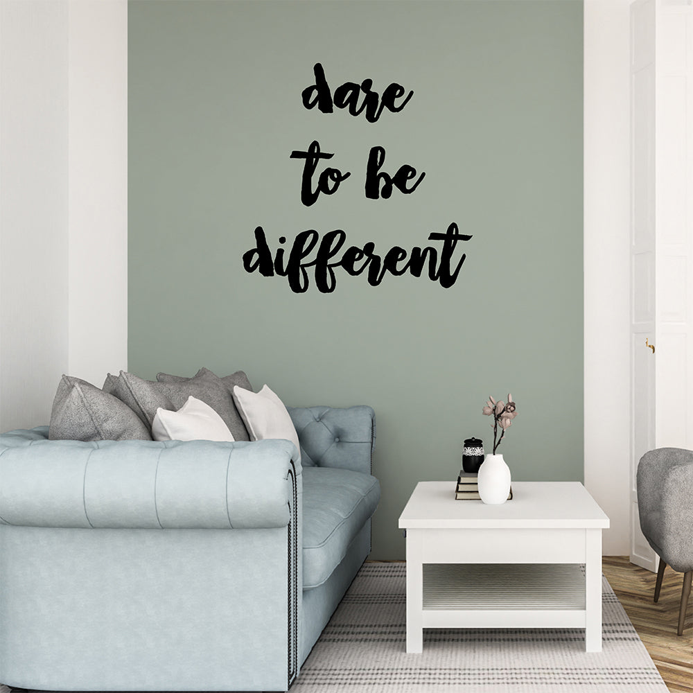 Dare to be different | Wall quote-Wall quote-Adnil Creations