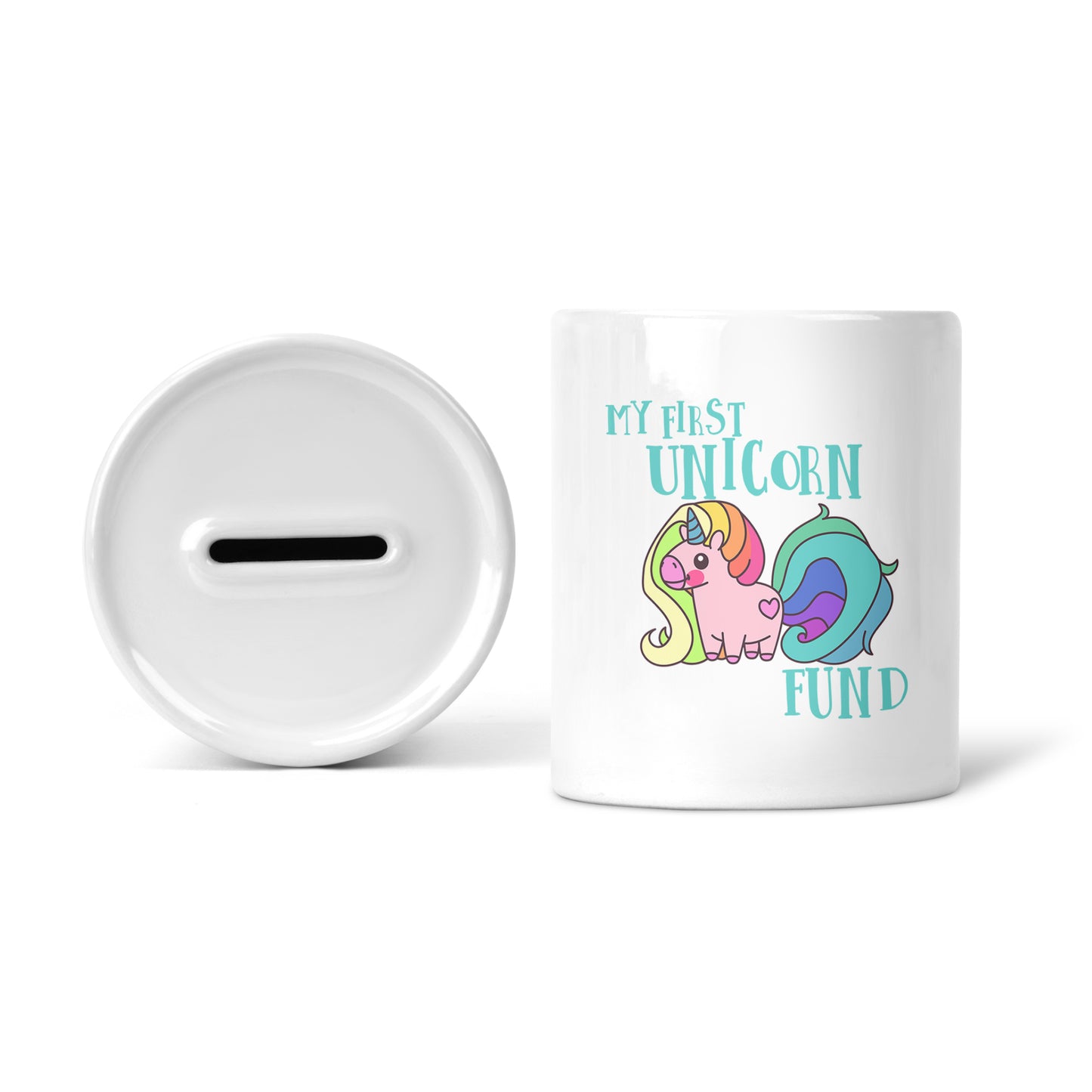My first unicorn fund | Ceramic money box