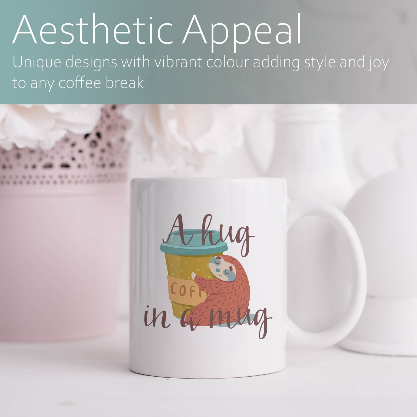 A hug in a mug | Ceramic mug
