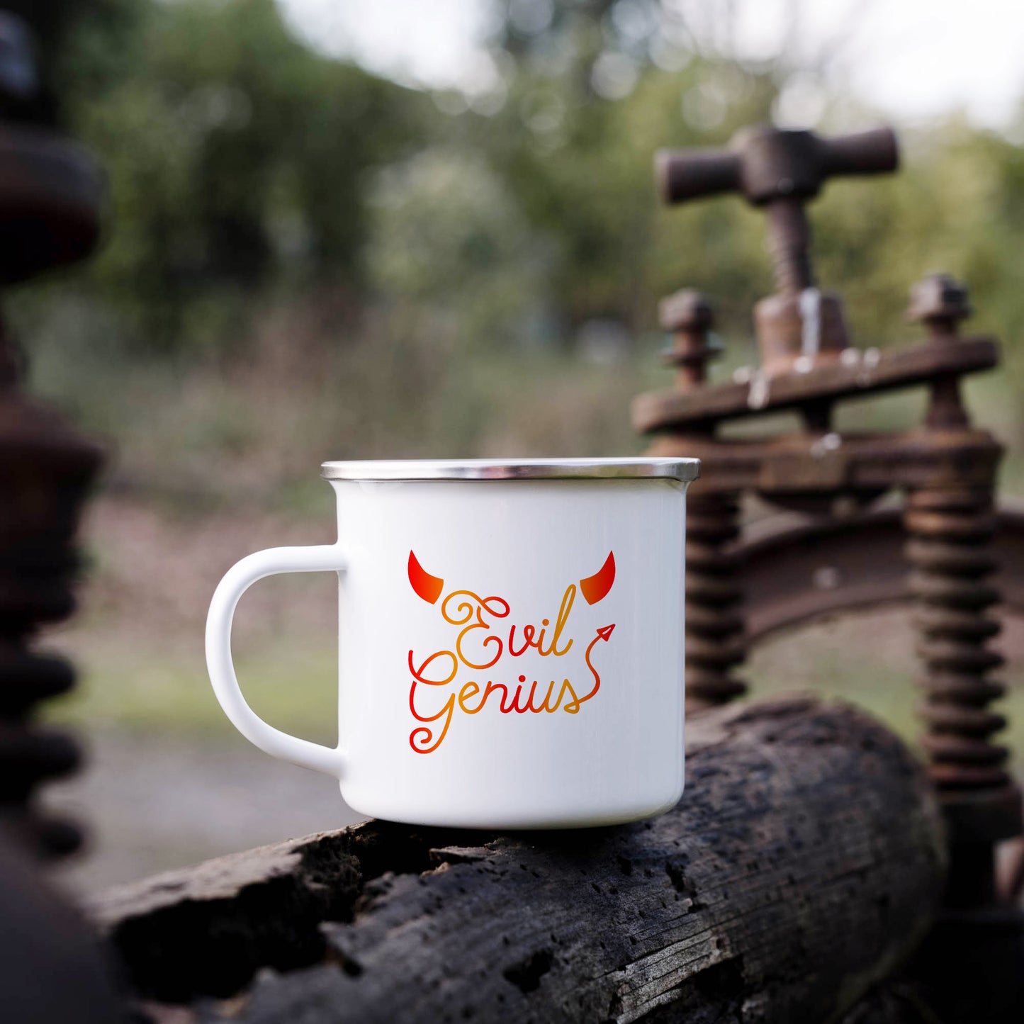 Evil genius | Enamel mug