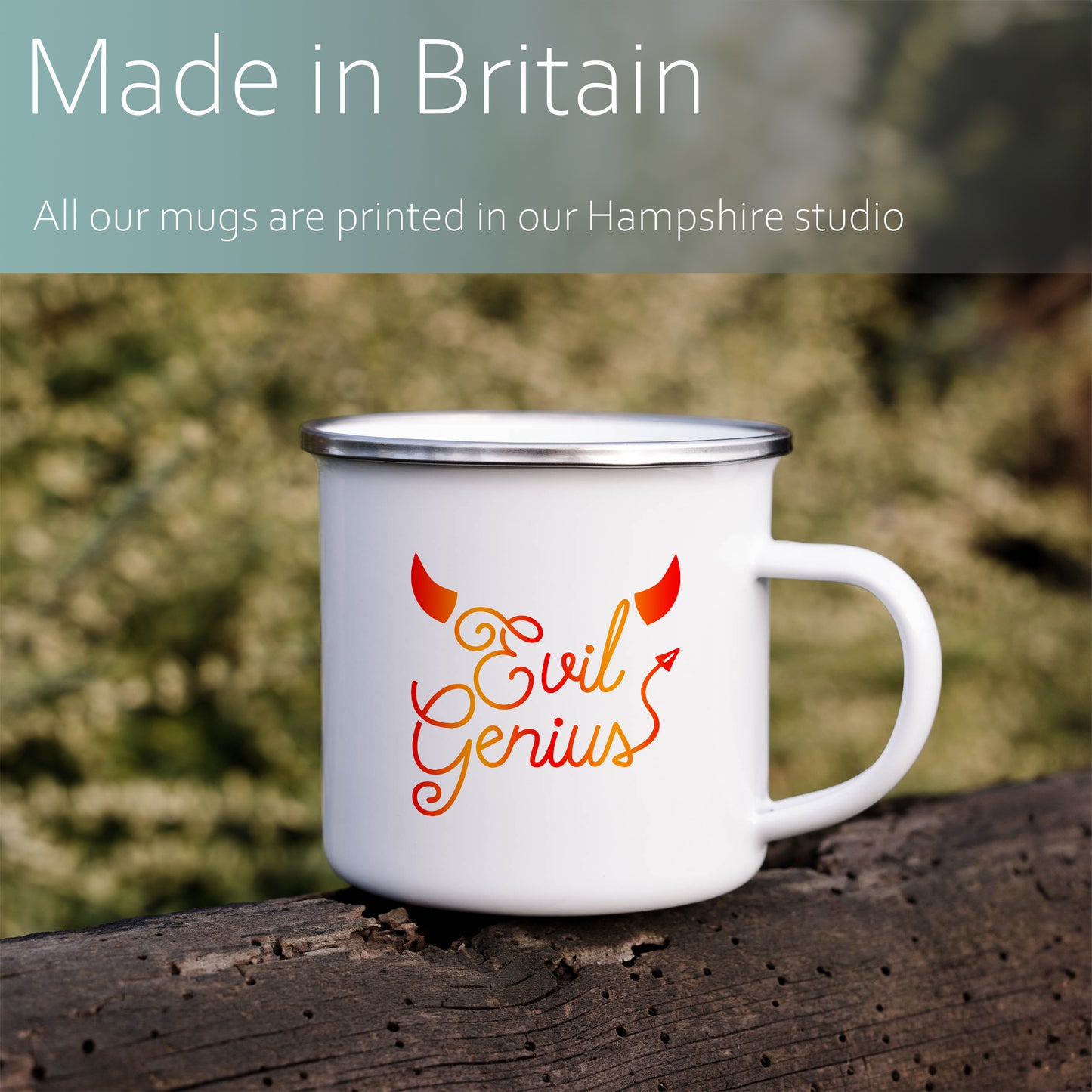 Evil genius | Enamel mug