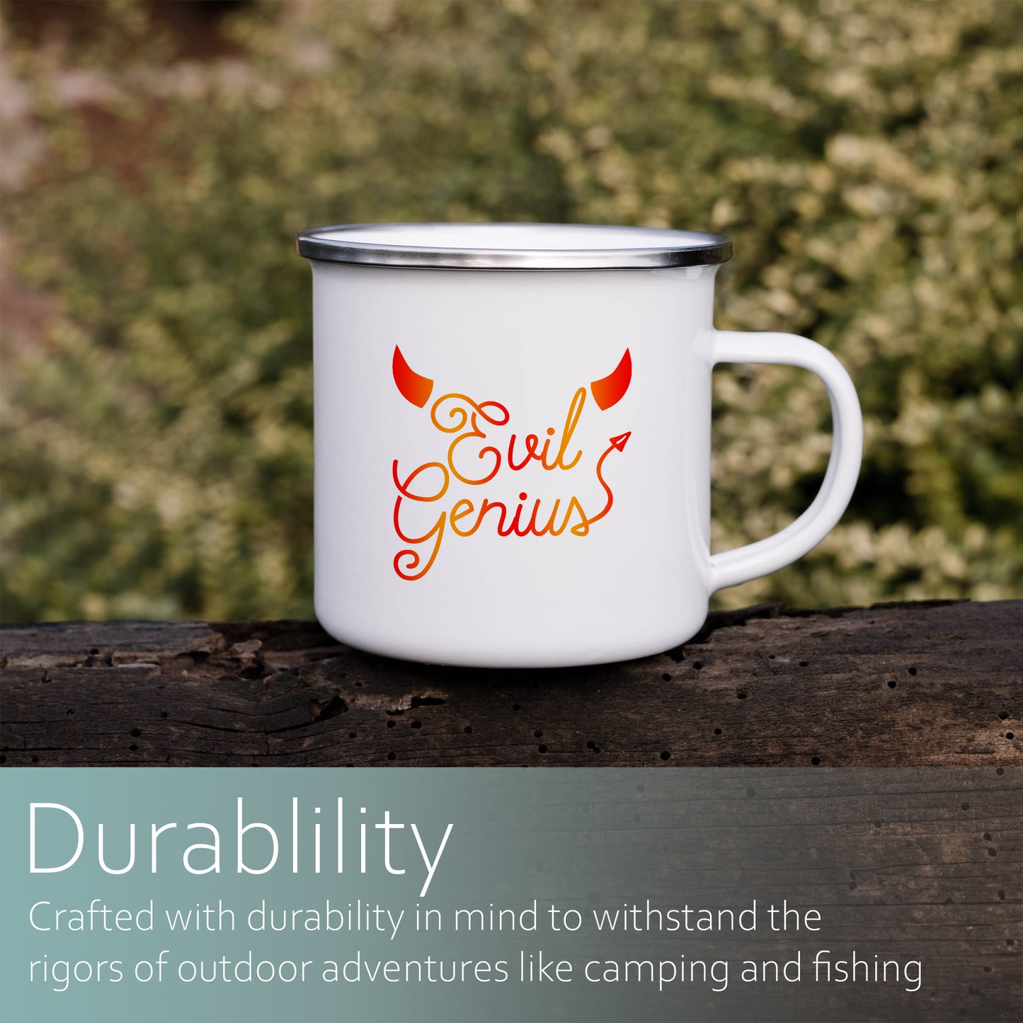 Evil genius | Enamel mug