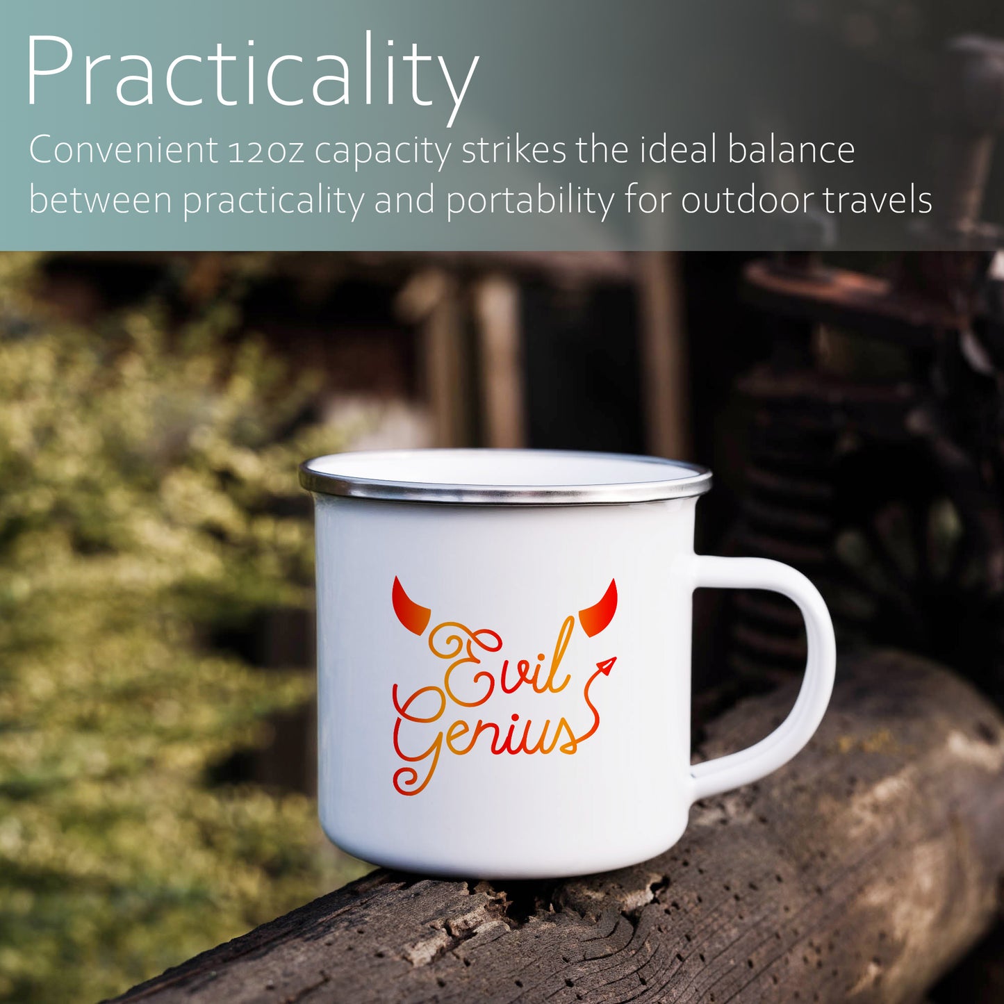 Evil genius | Enamel mug