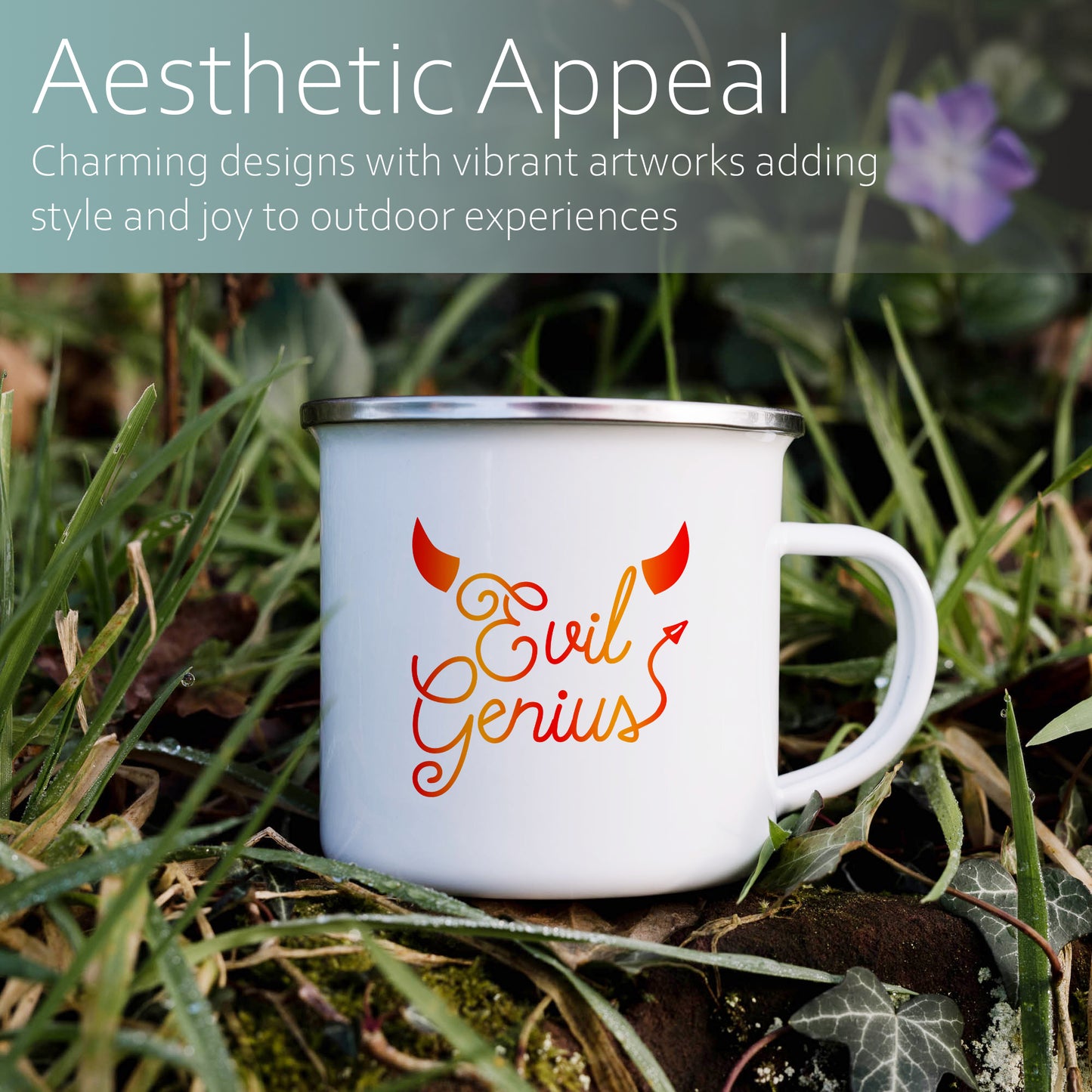 Evil genius | Enamel mug