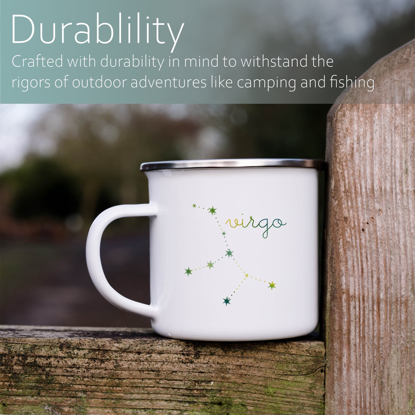 Virgo Constellation | Enamel mug-Enamel mug-Adnil Creations