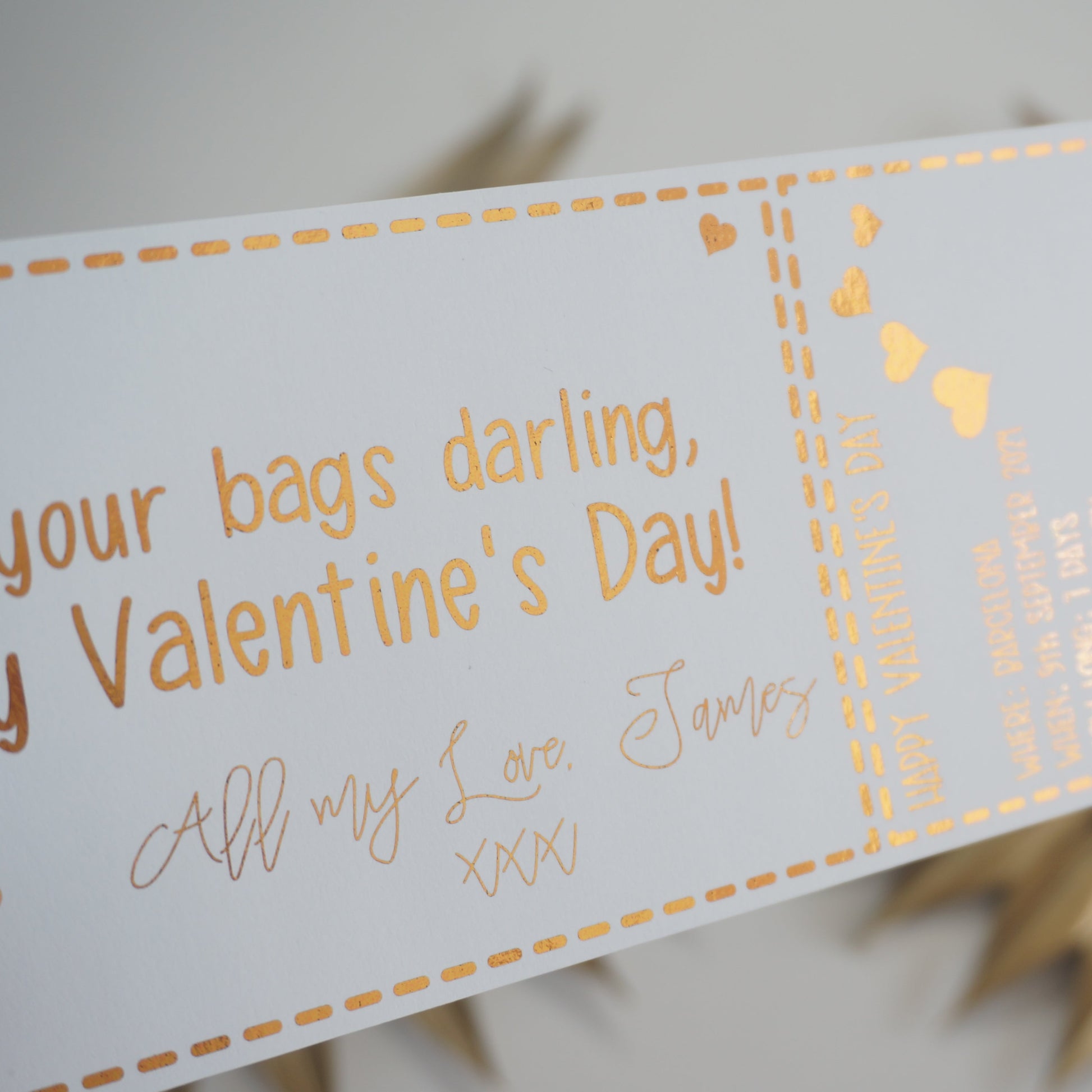 Holiday Gift Voucher | Foil Print-Foil Print-Adnil Creations