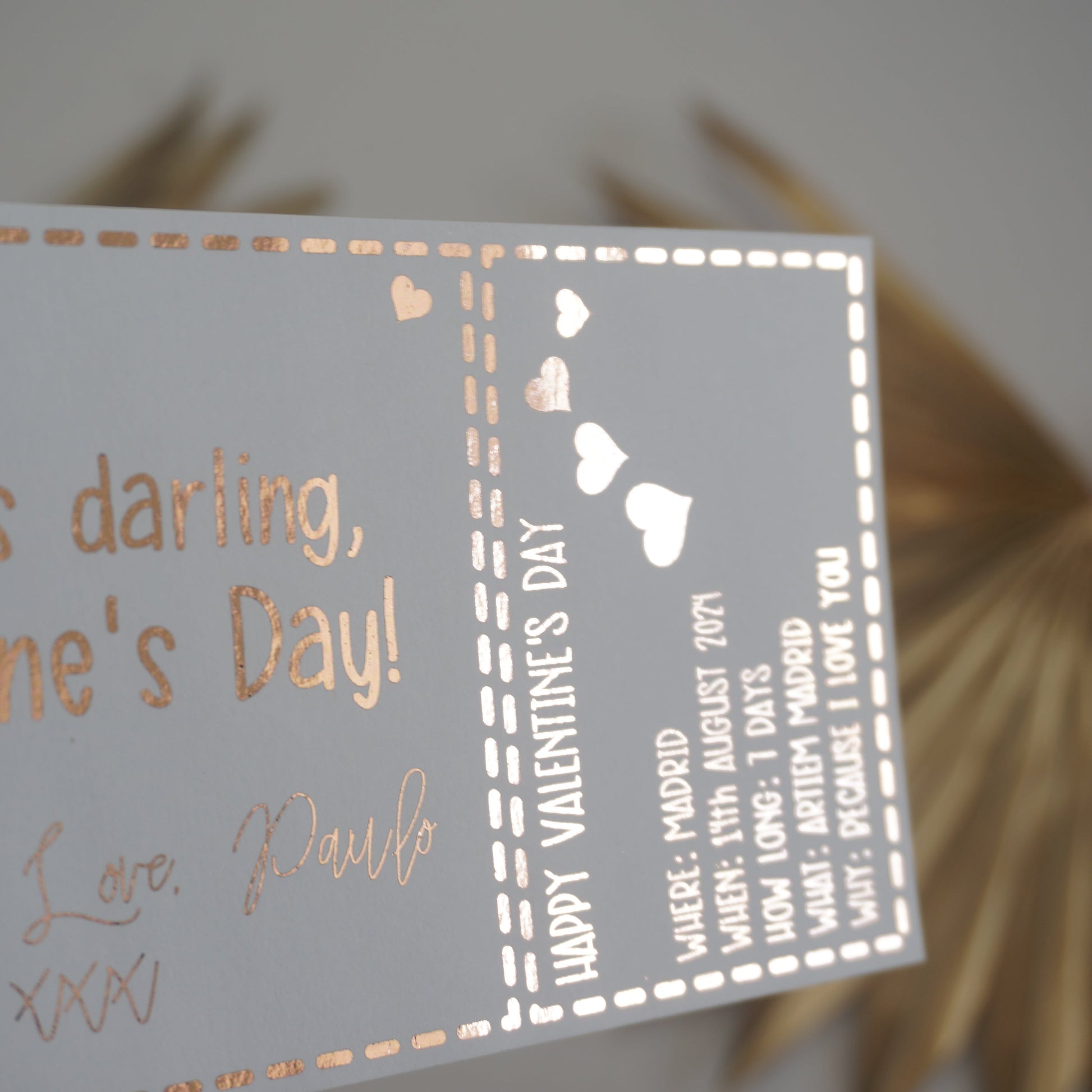 Holiday Gift Voucher | Foil Print-Foil Print-Adnil Creations