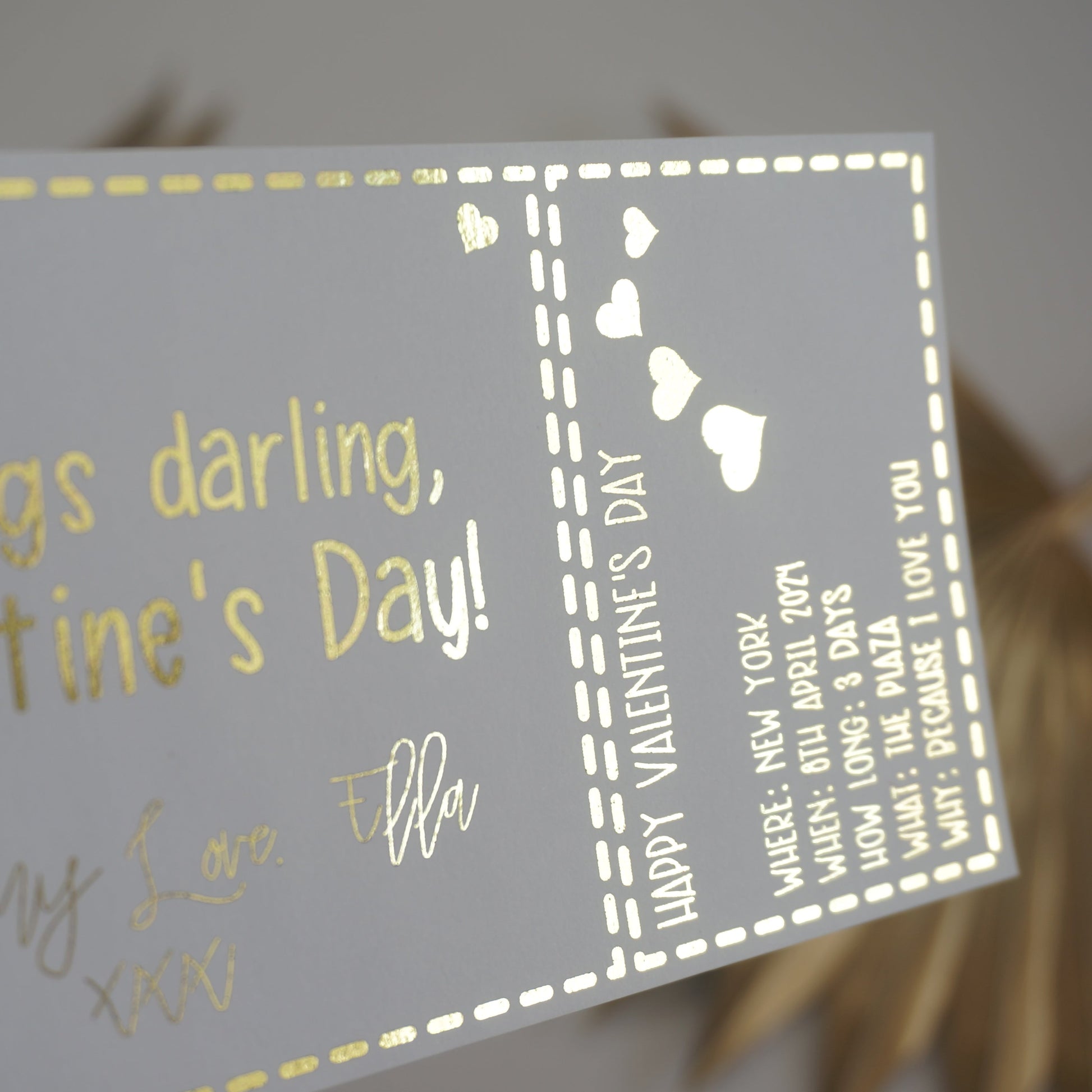 Holiday Gift Voucher | Foil Print-Foil Print-Adnil Creations