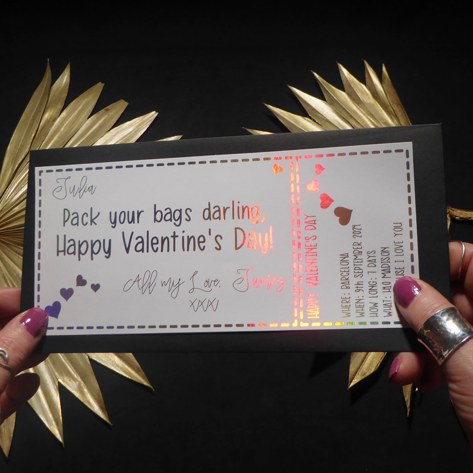 Holiday Gift Voucher | Foil Print-Foil Print-Adnil Creations