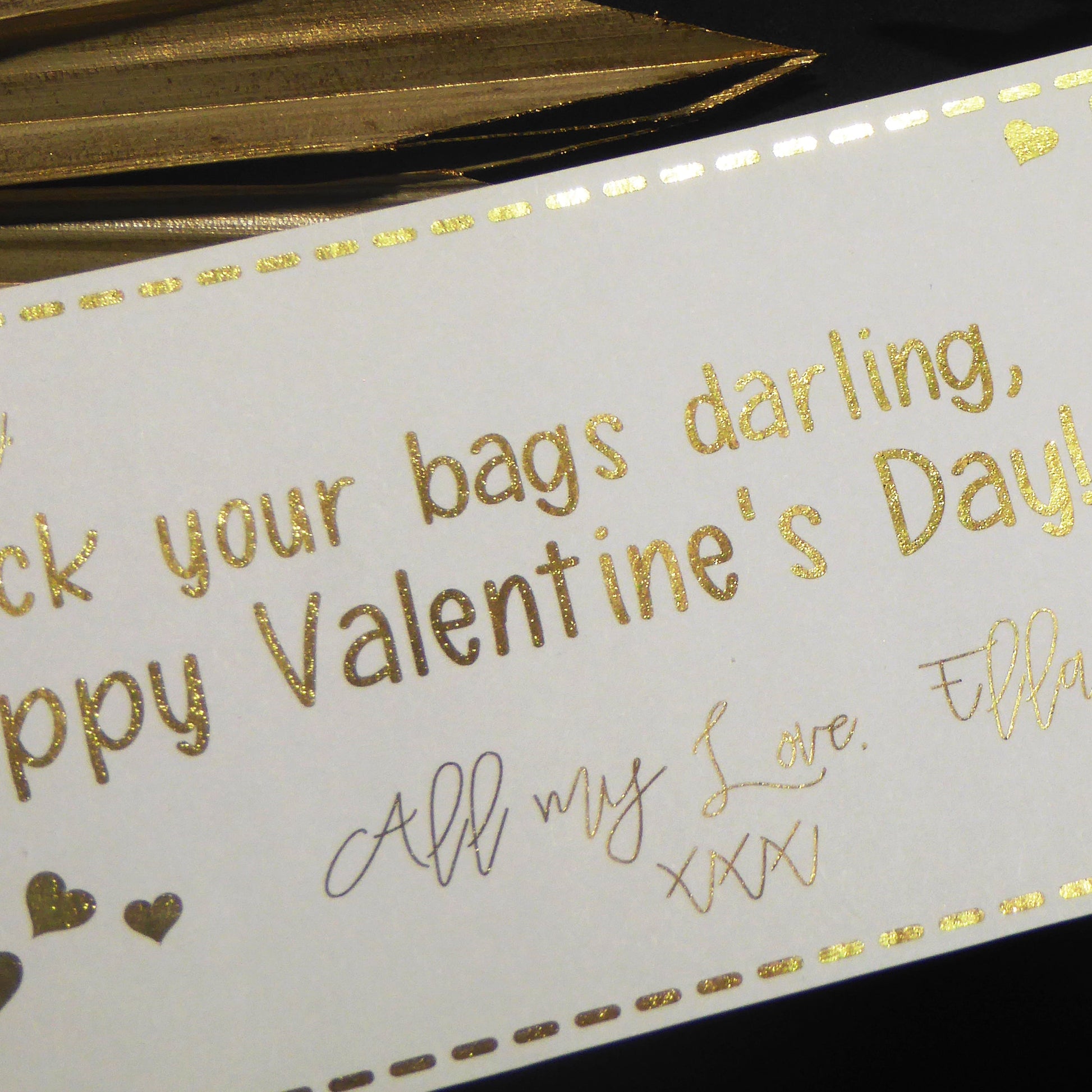 Holiday Gift Voucher | Foil Print-Foil Print-Adnil Creations