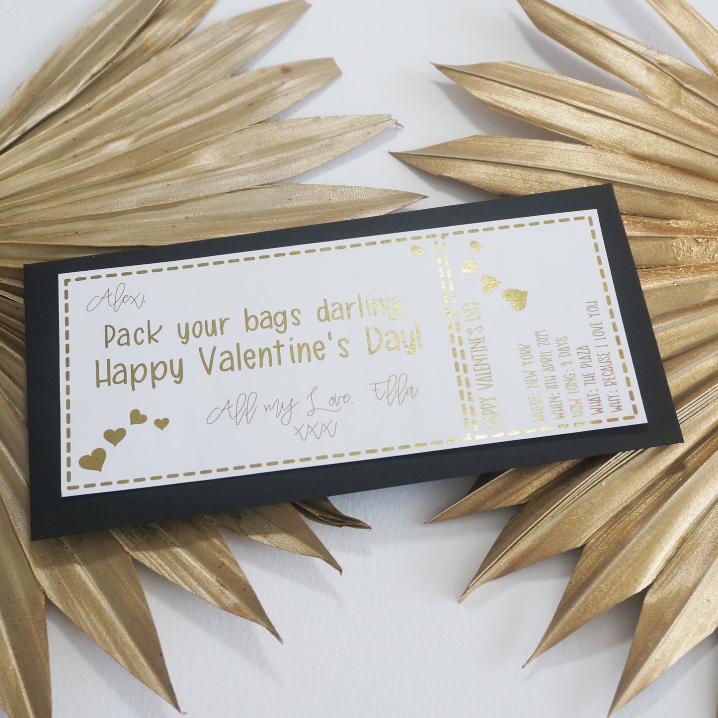 Holiday Gift Voucher | Foil Print-Foil Print-Adnil Creations