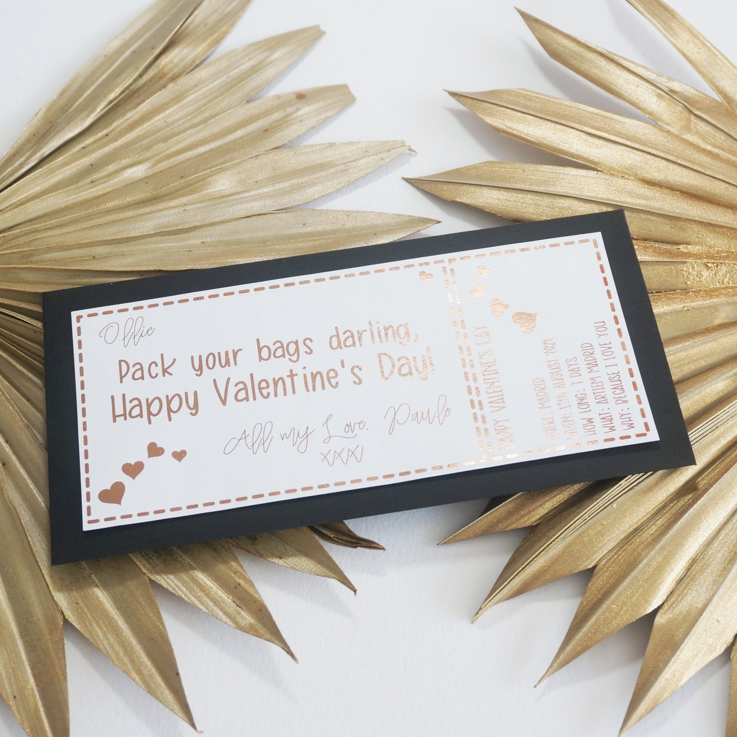 Holiday Gift Voucher | Foil Print-Foil Print-Adnil Creations