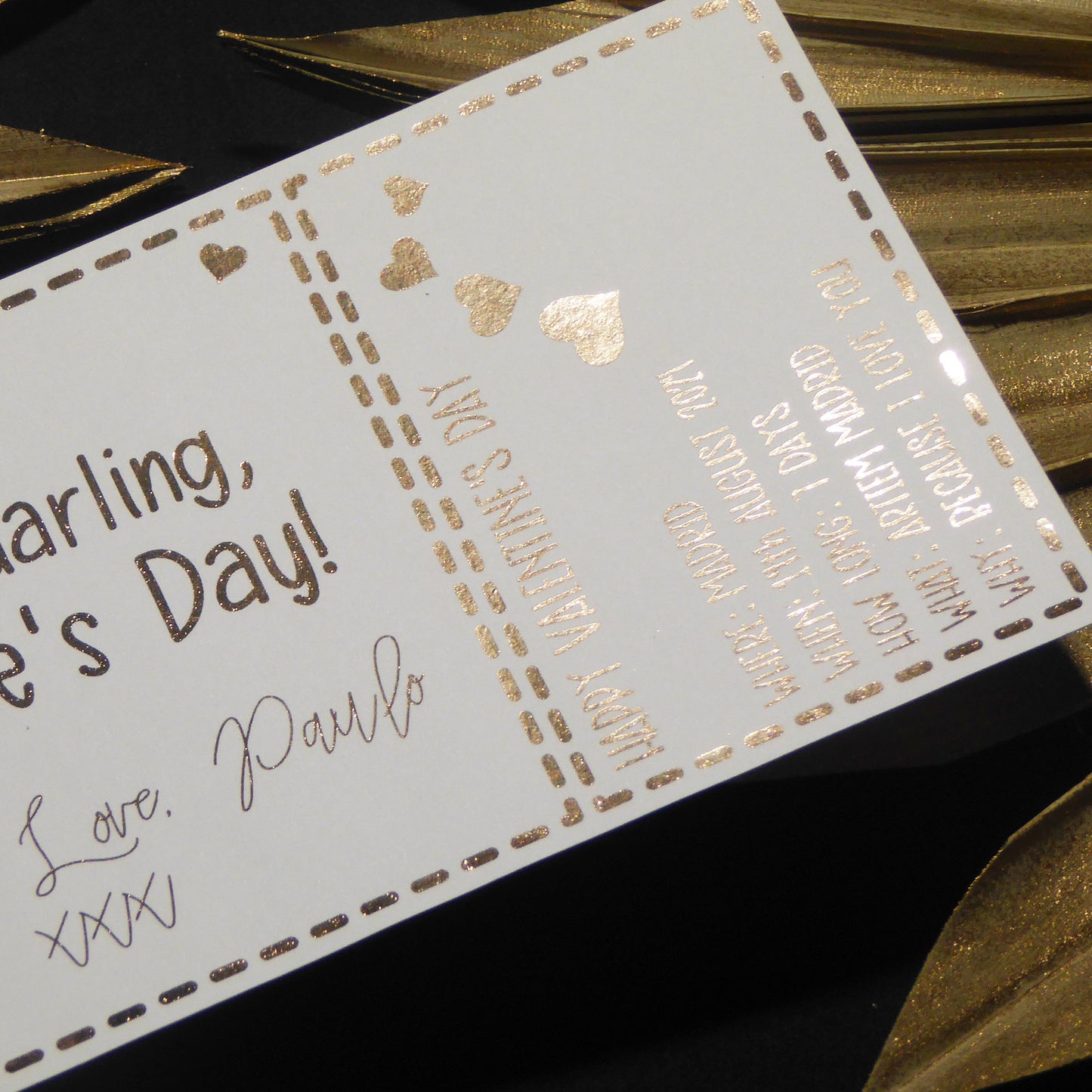 Holiday Gift Voucher | Foil Print-Foil Print-Adnil Creations