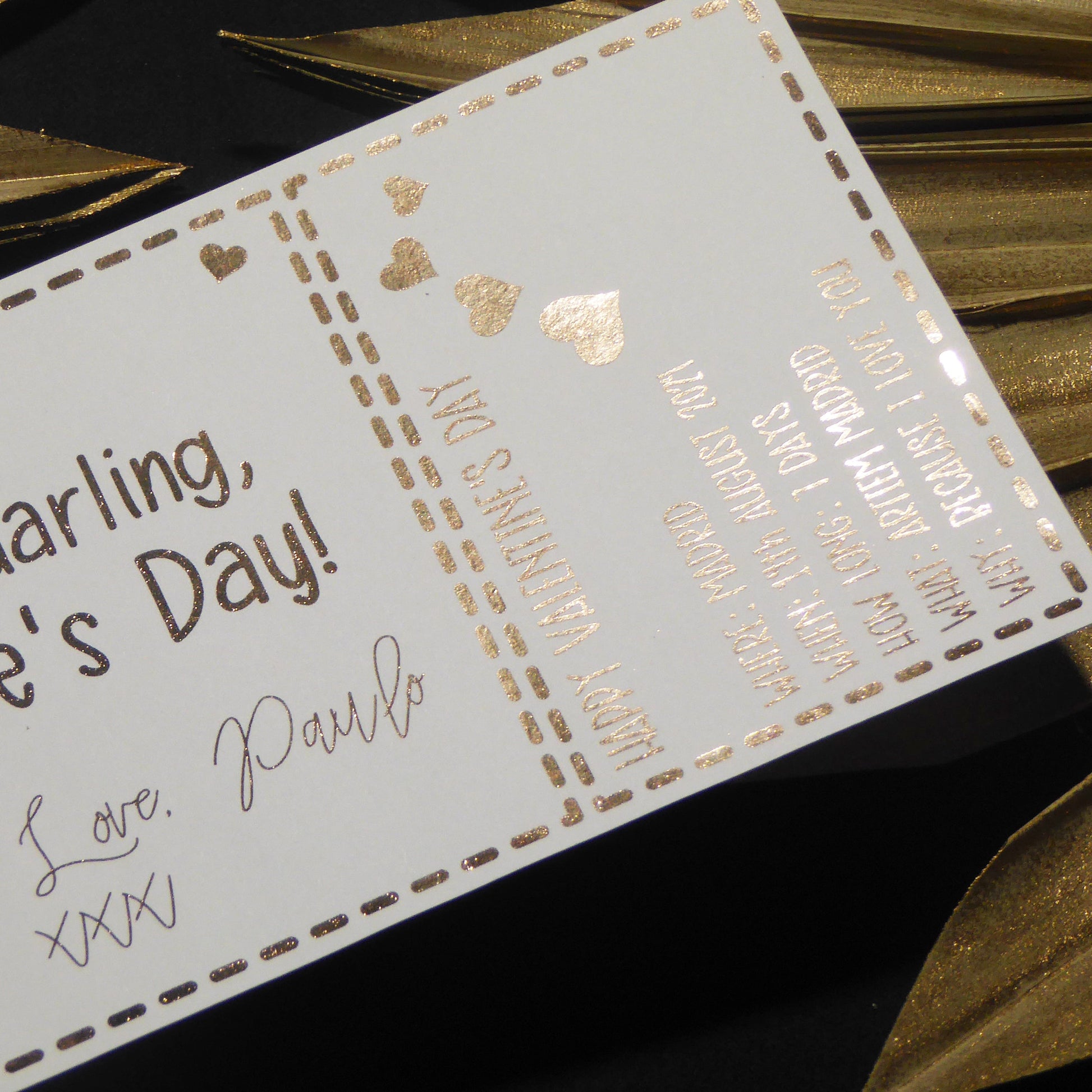 Holiday Gift Voucher | Foil Print-Foil Print-Adnil Creations