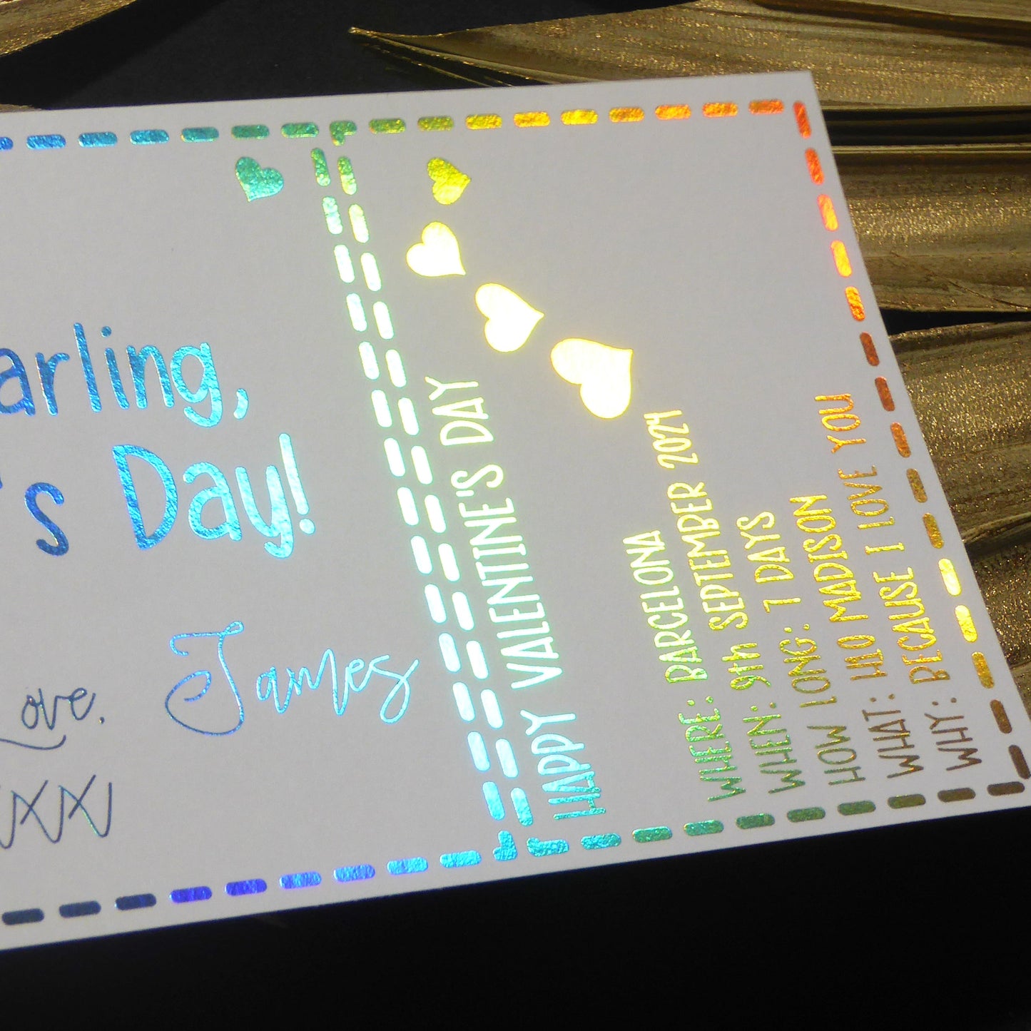 Holiday Gift Voucher | Foil Print-Foil Print-Adnil Creations