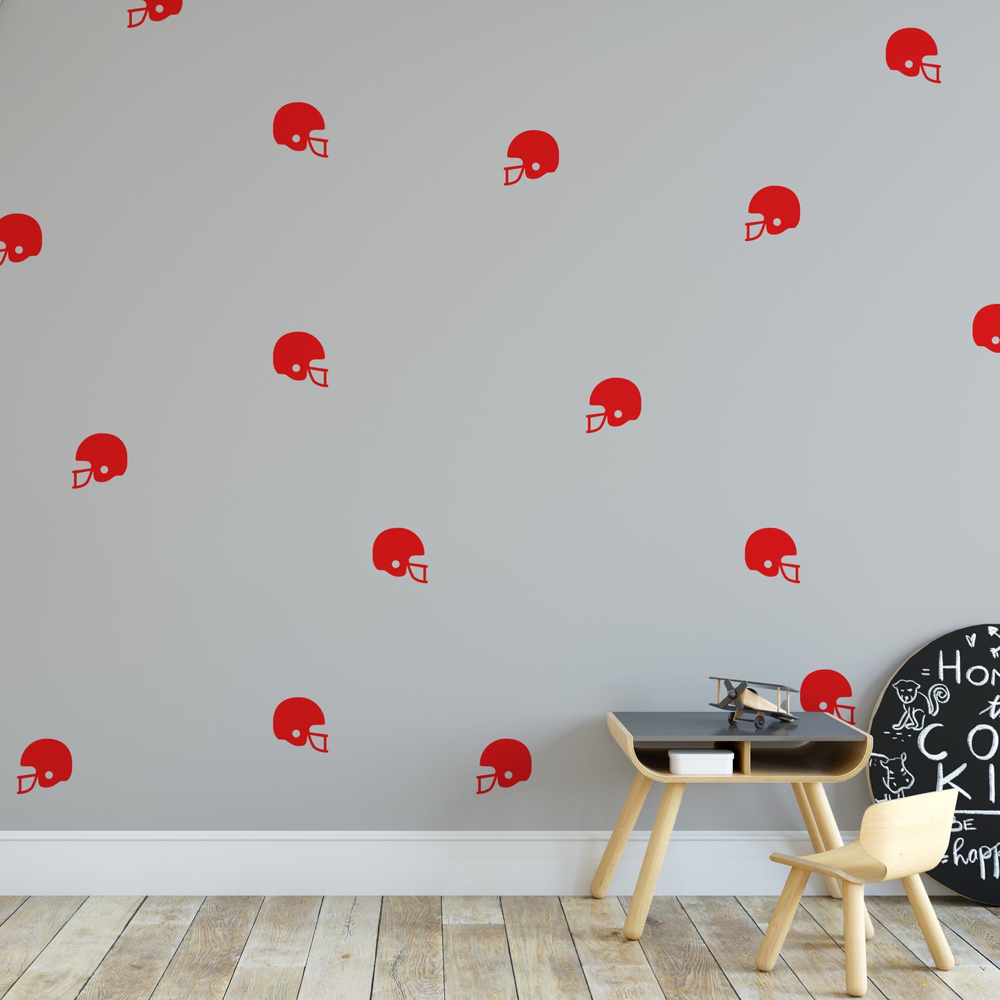 American football helmets | Wall pattern-Repeating pattern-Adnil Creations