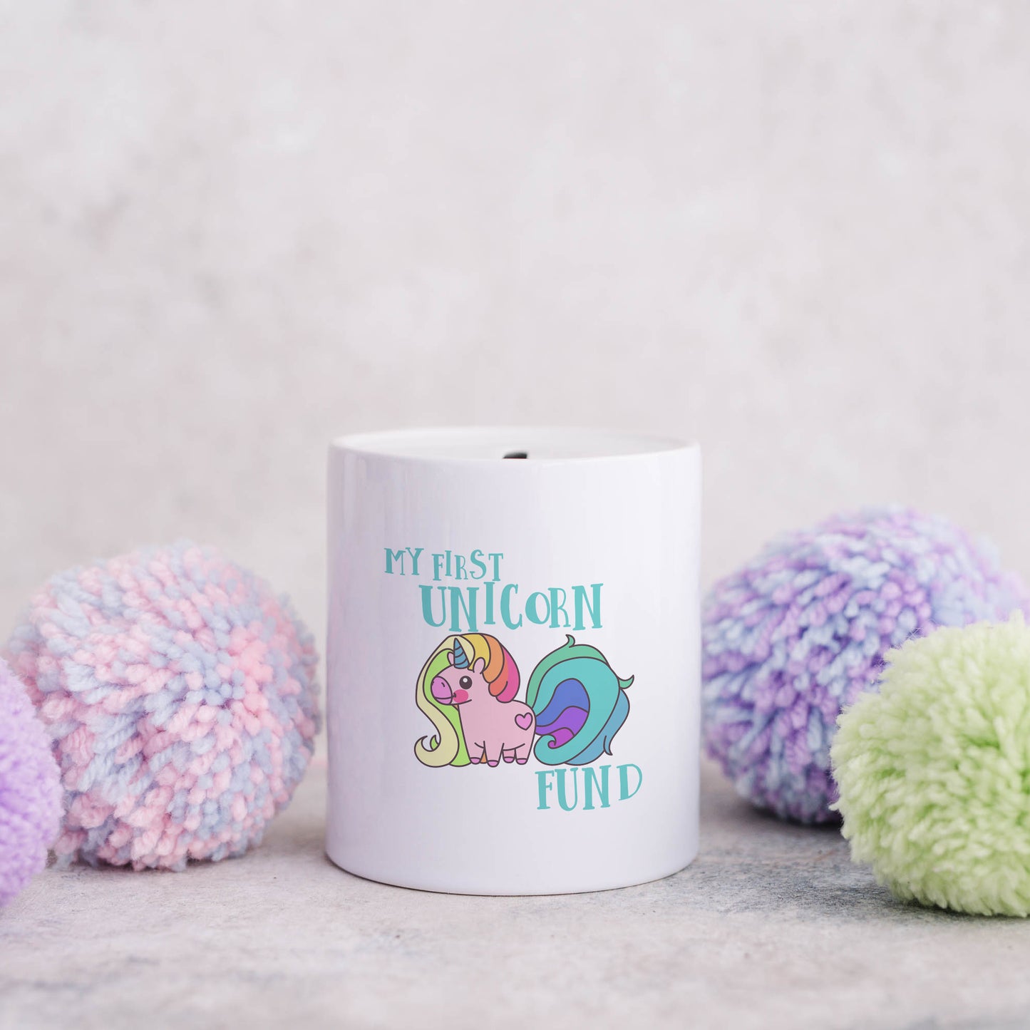 My first unicorn fund | Ceramic money box