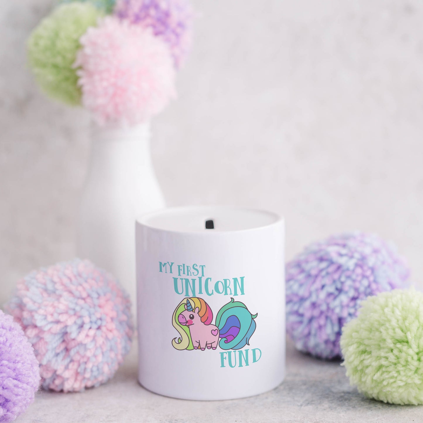 My first unicorn fund | Ceramic money box