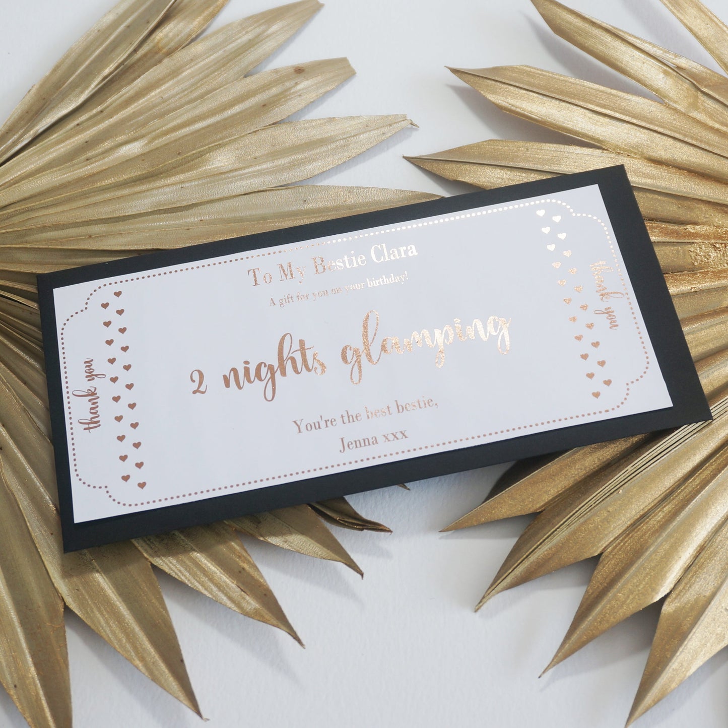 Thank You Gift Voucher | Foil Print-Foil Print-Adnil Creations