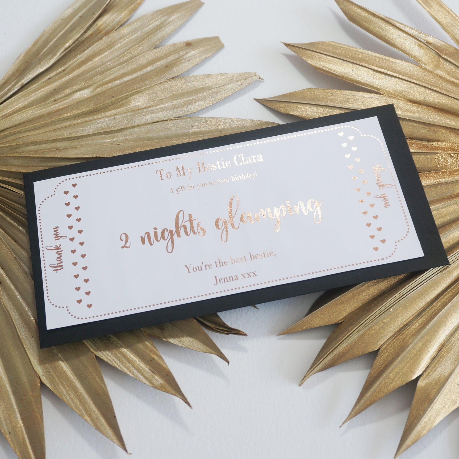 Thank You Gift Voucher | Foil Print-Foil Print-Adnil Creations