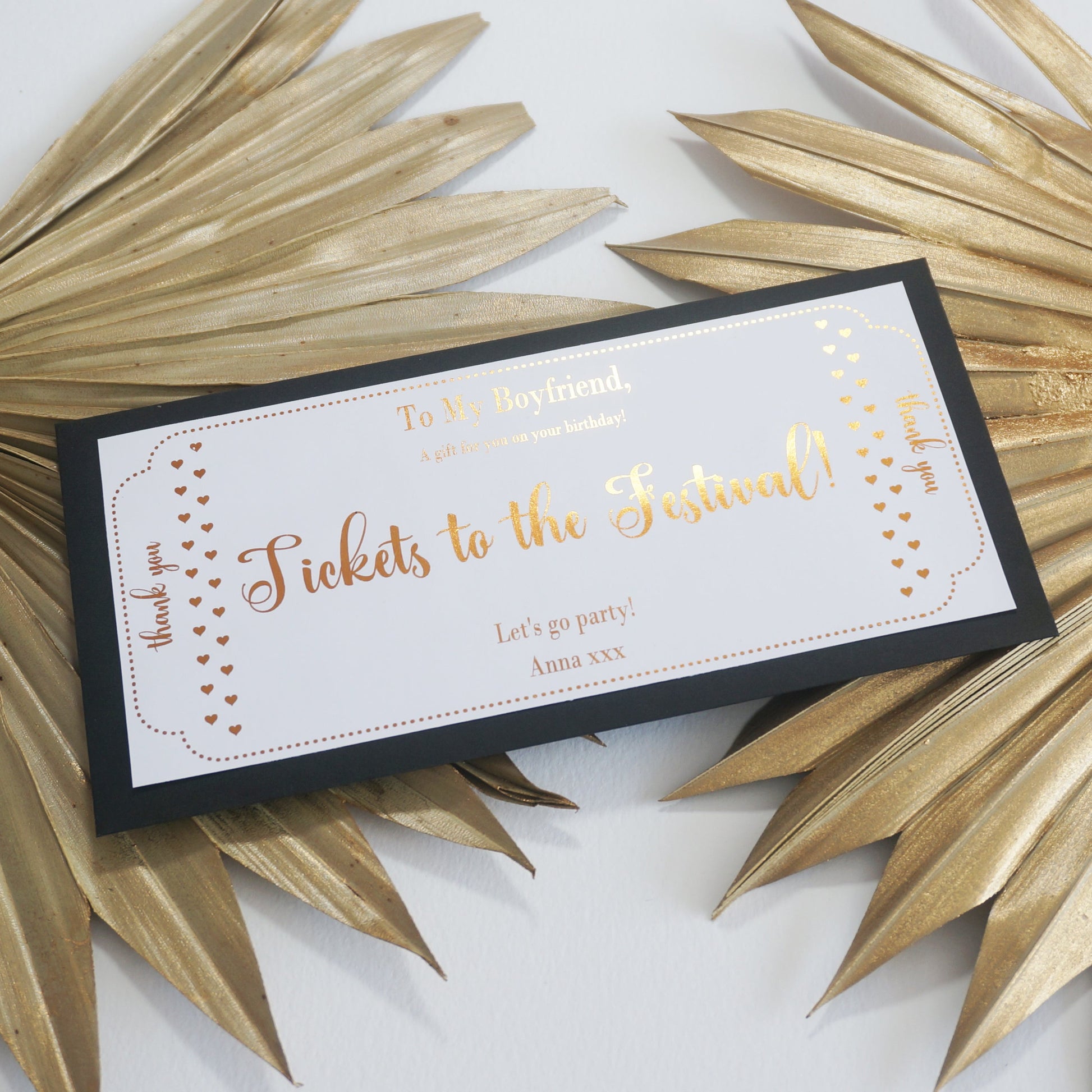 Thank You Gift Voucher | Foil Print-Foil Print-Adnil Creations