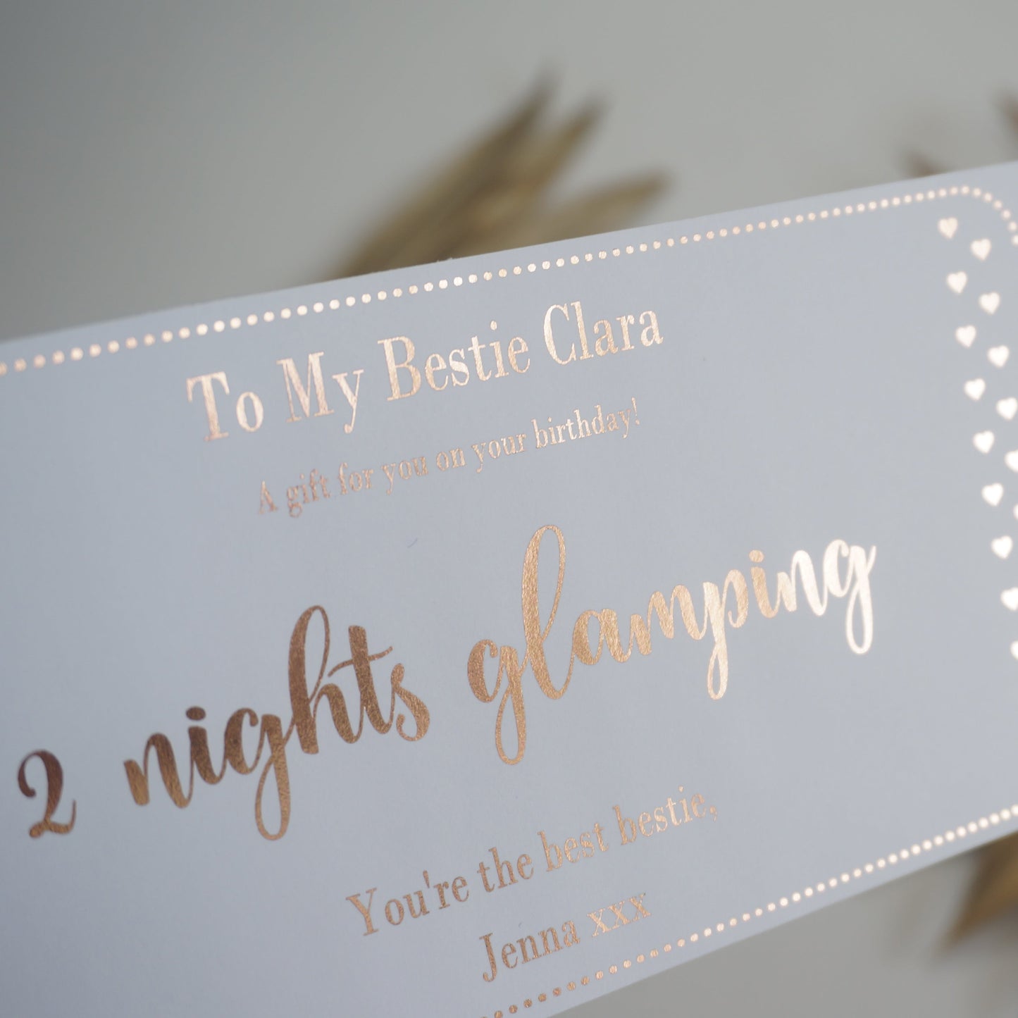 Thank You Gift Voucher | Foil Print-Foil Print-Adnil Creations