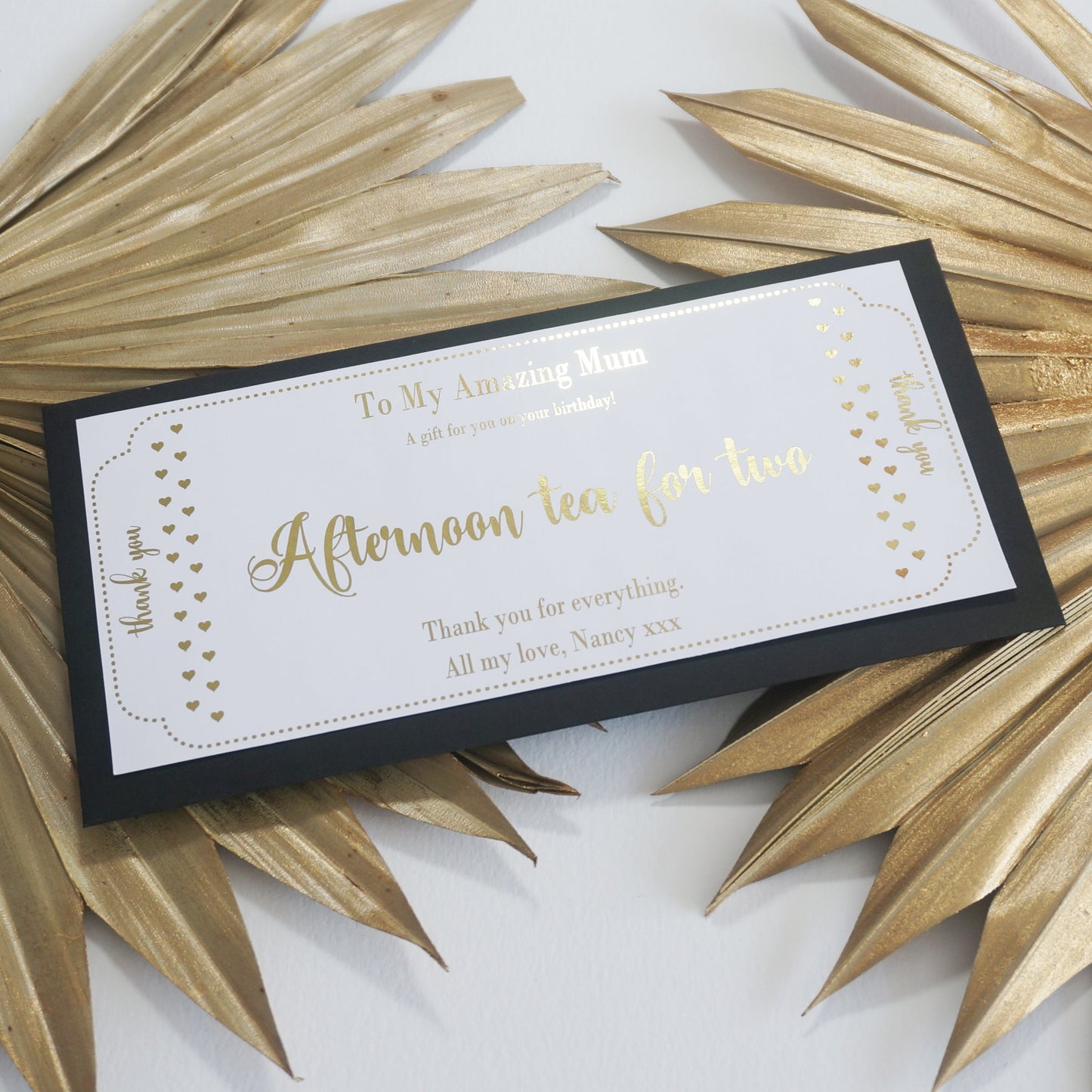 Thank You Gift Voucher | Foil Print-Foil Print-Adnil Creations