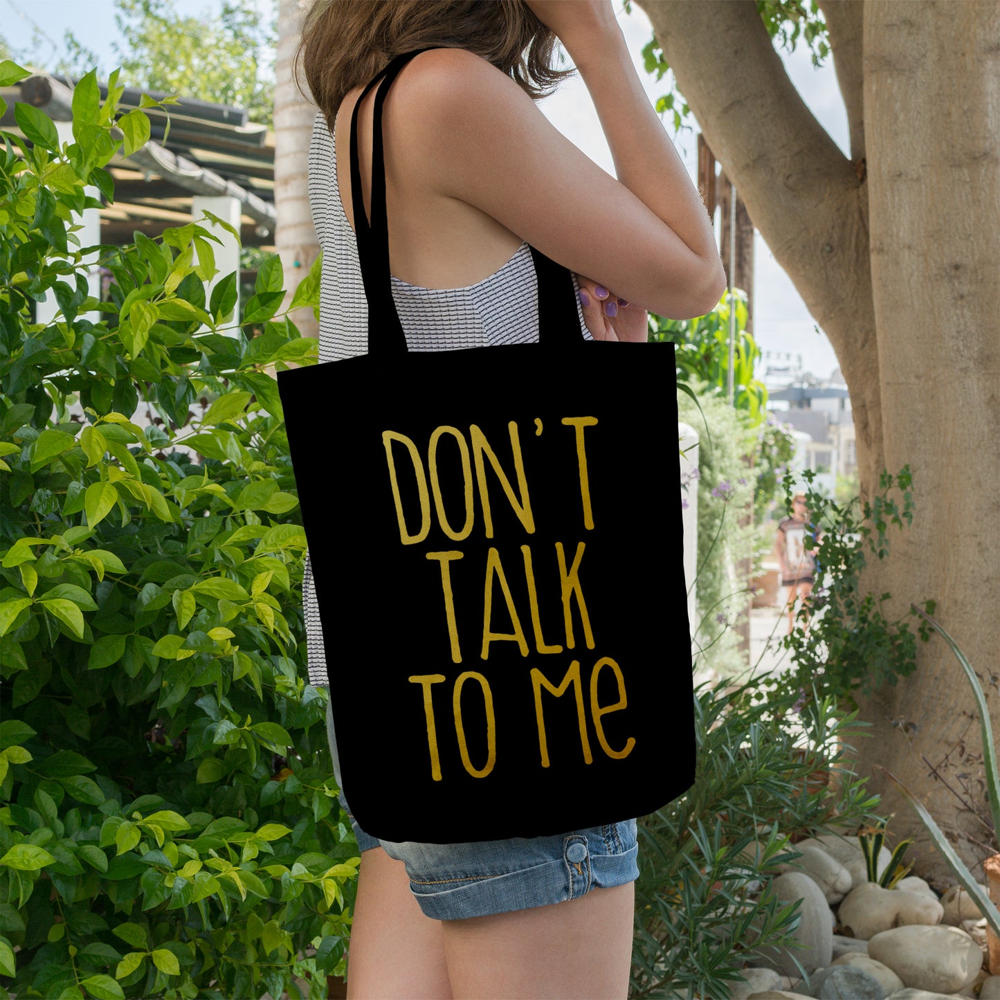 Don't talk to me | 100% Organic Cotton tote bag