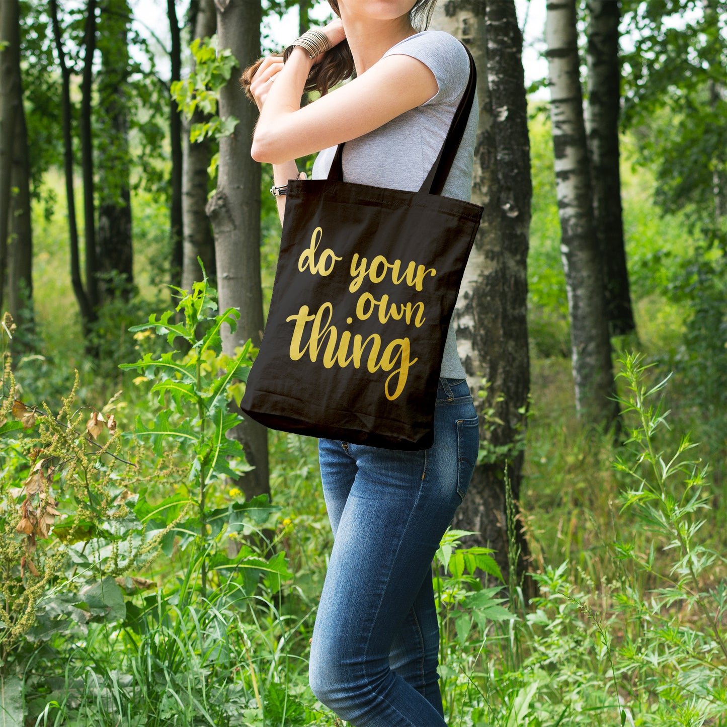 Do your own thing | 100% Organic Cotton tote bag