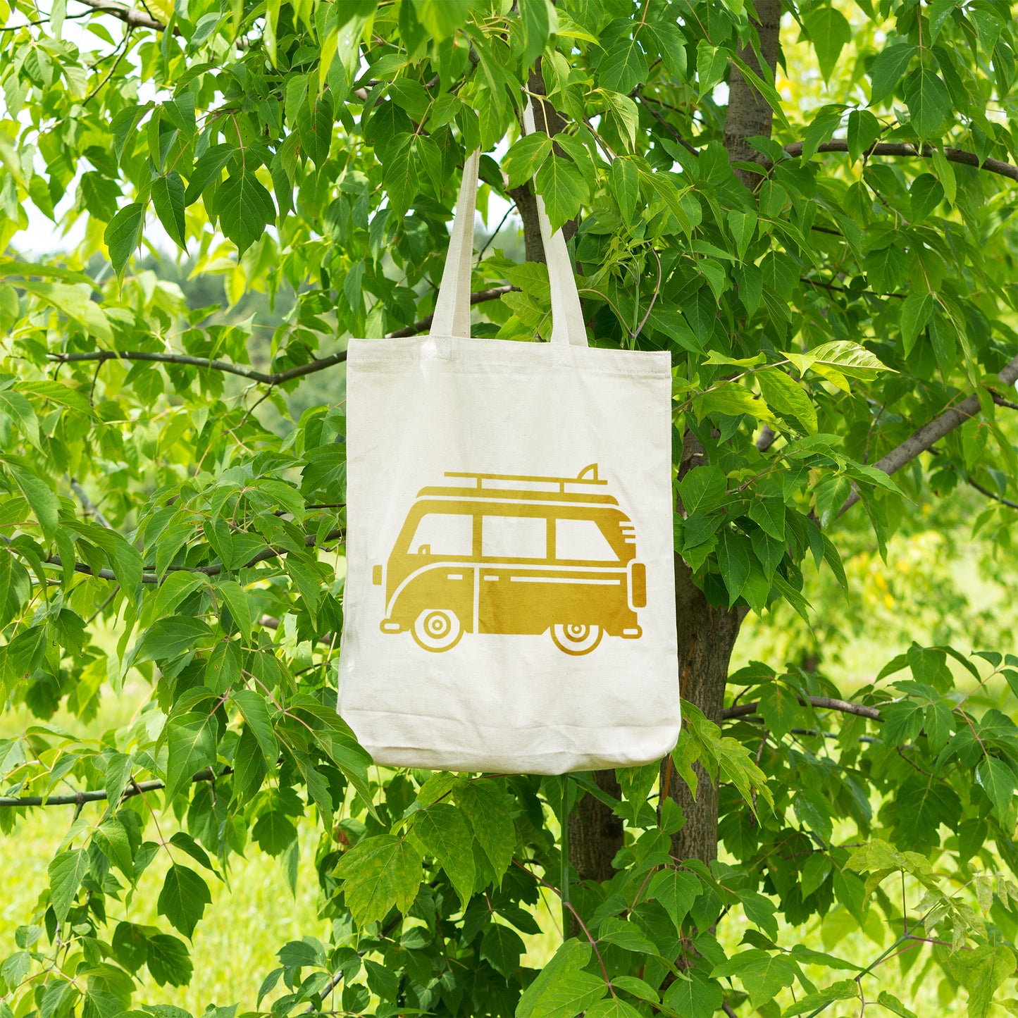 Camper van | 100% Organic Cotton tote bag