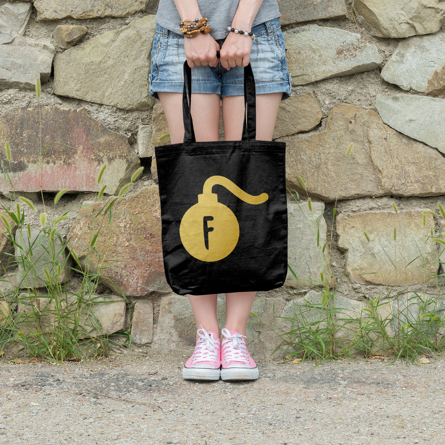 F bomb | 100% Organic Cotton tote bag