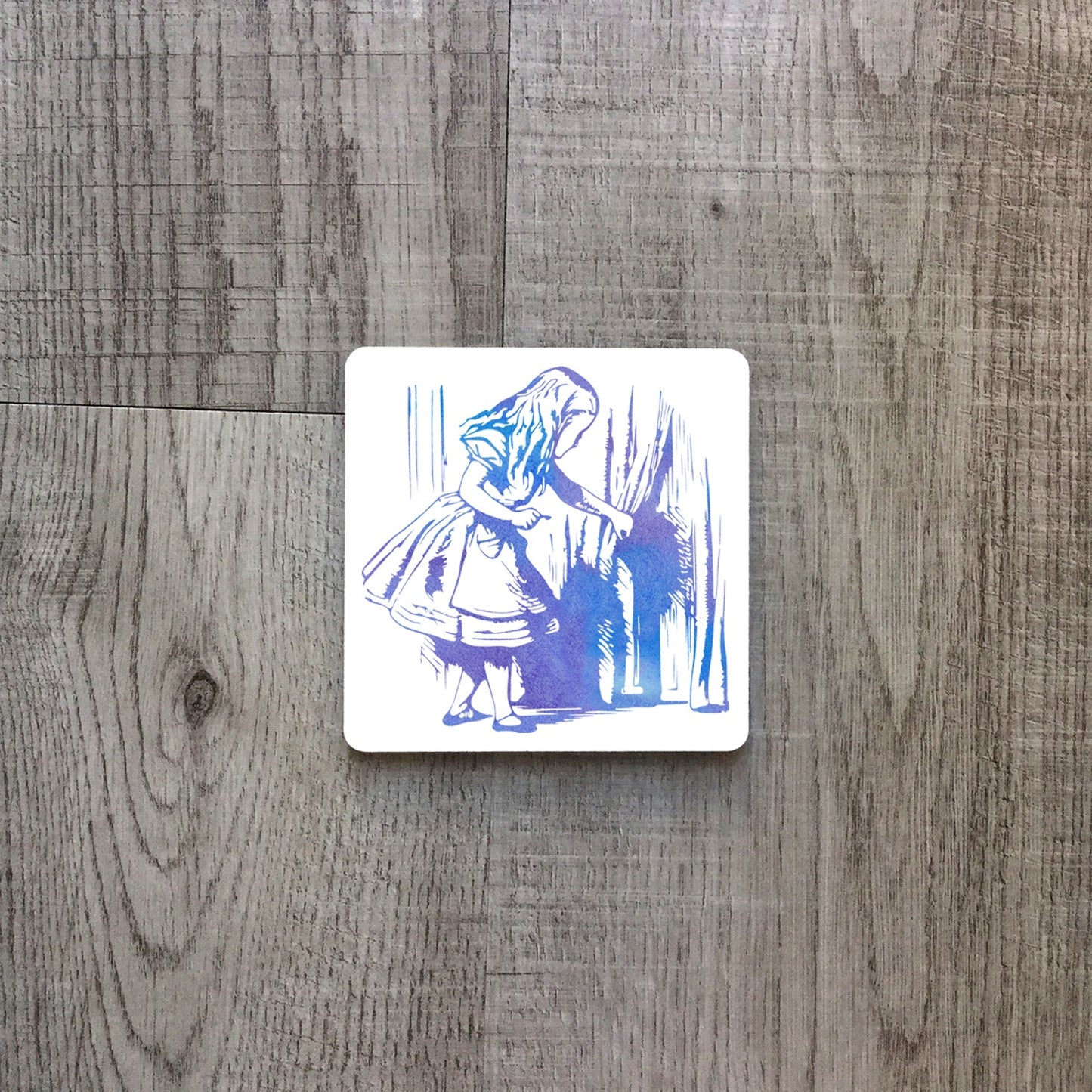 Alice and the door | Ceramic mug - Adnil Creations