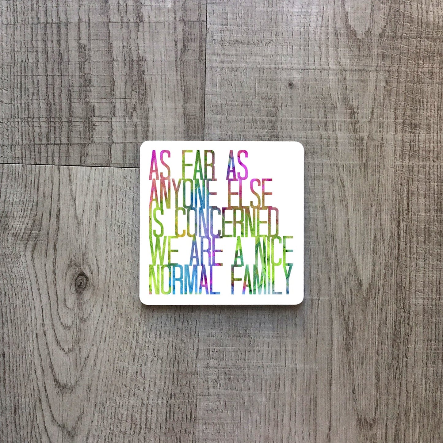 As far as anyone else is concerned we are a nice normal family | Ceramic mug-Ceramic mug-Adnil Creations