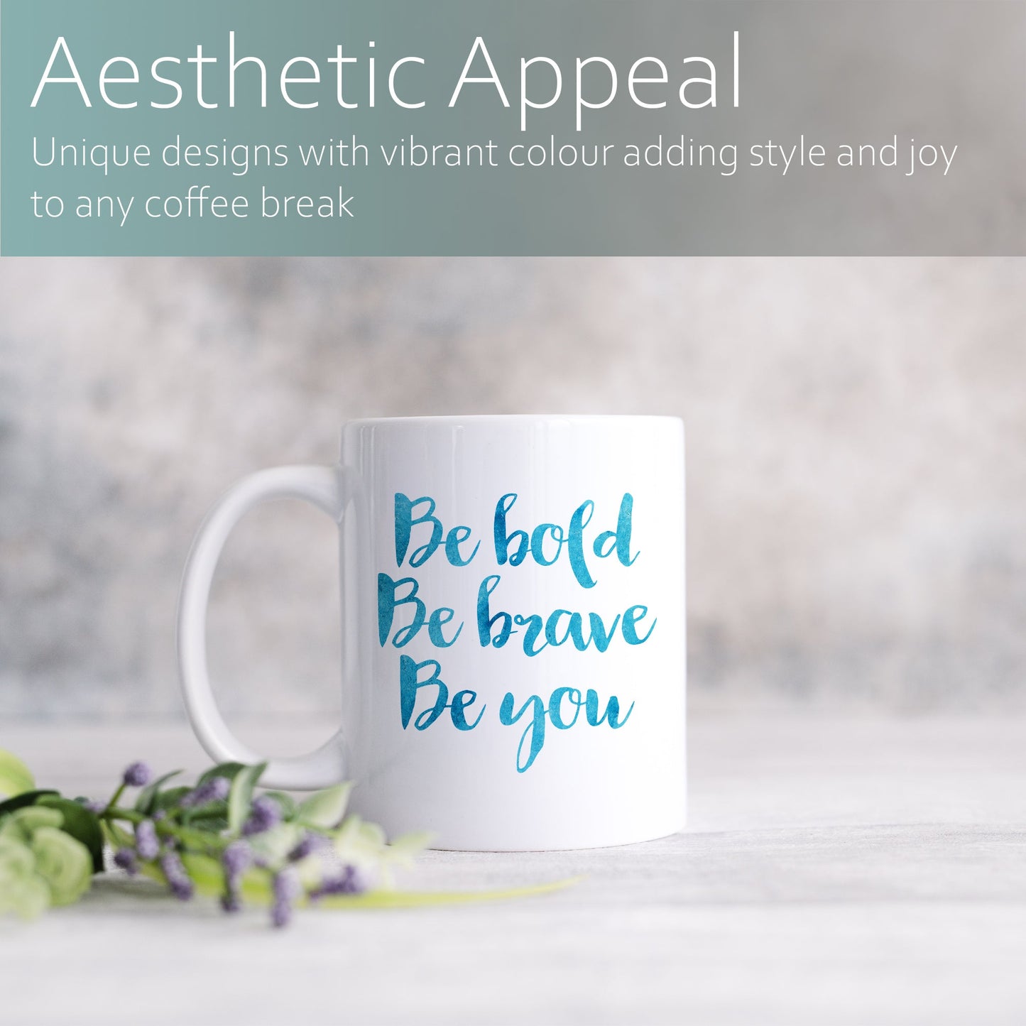 Be bold, be brave, be you | Ceramic mug-Ceramic mug-Adnil Creations