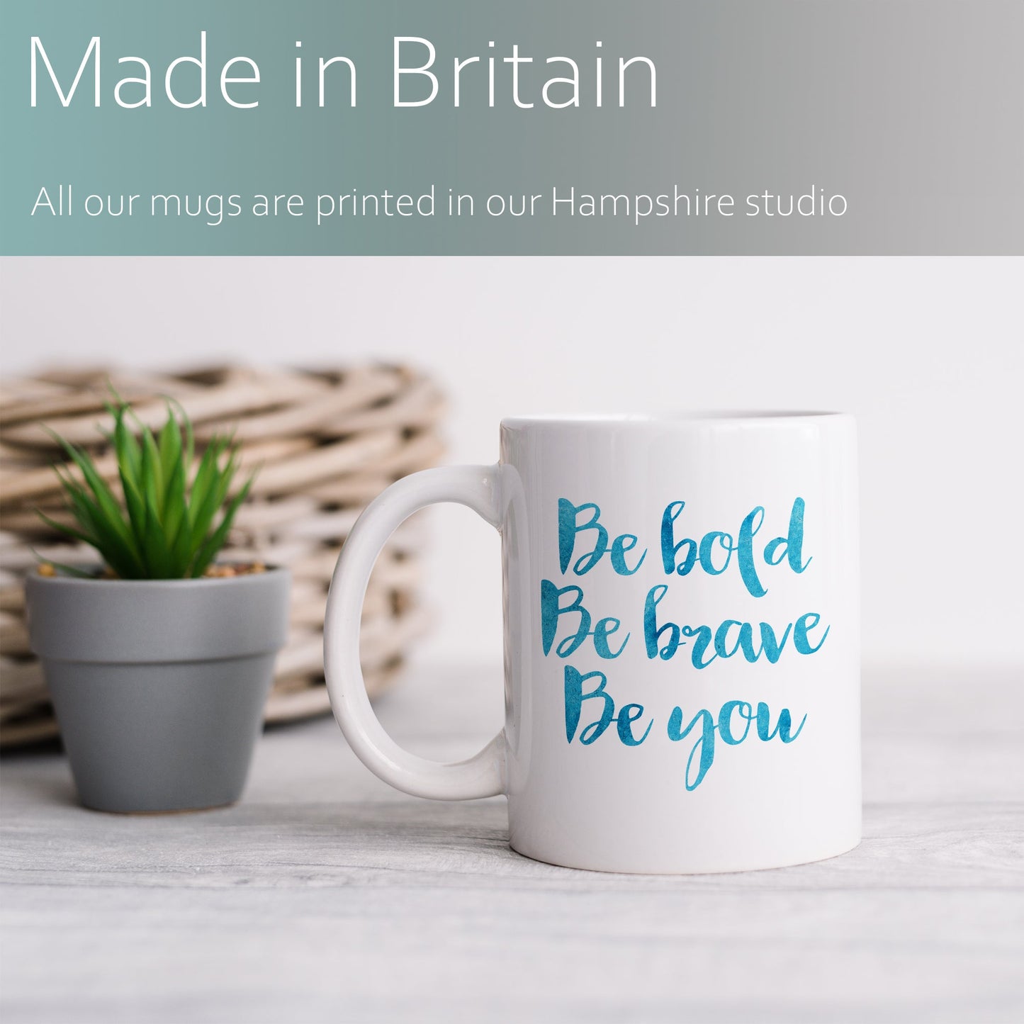 Be bold, be brave, be you | Ceramic mug-Ceramic mug-Adnil Creations