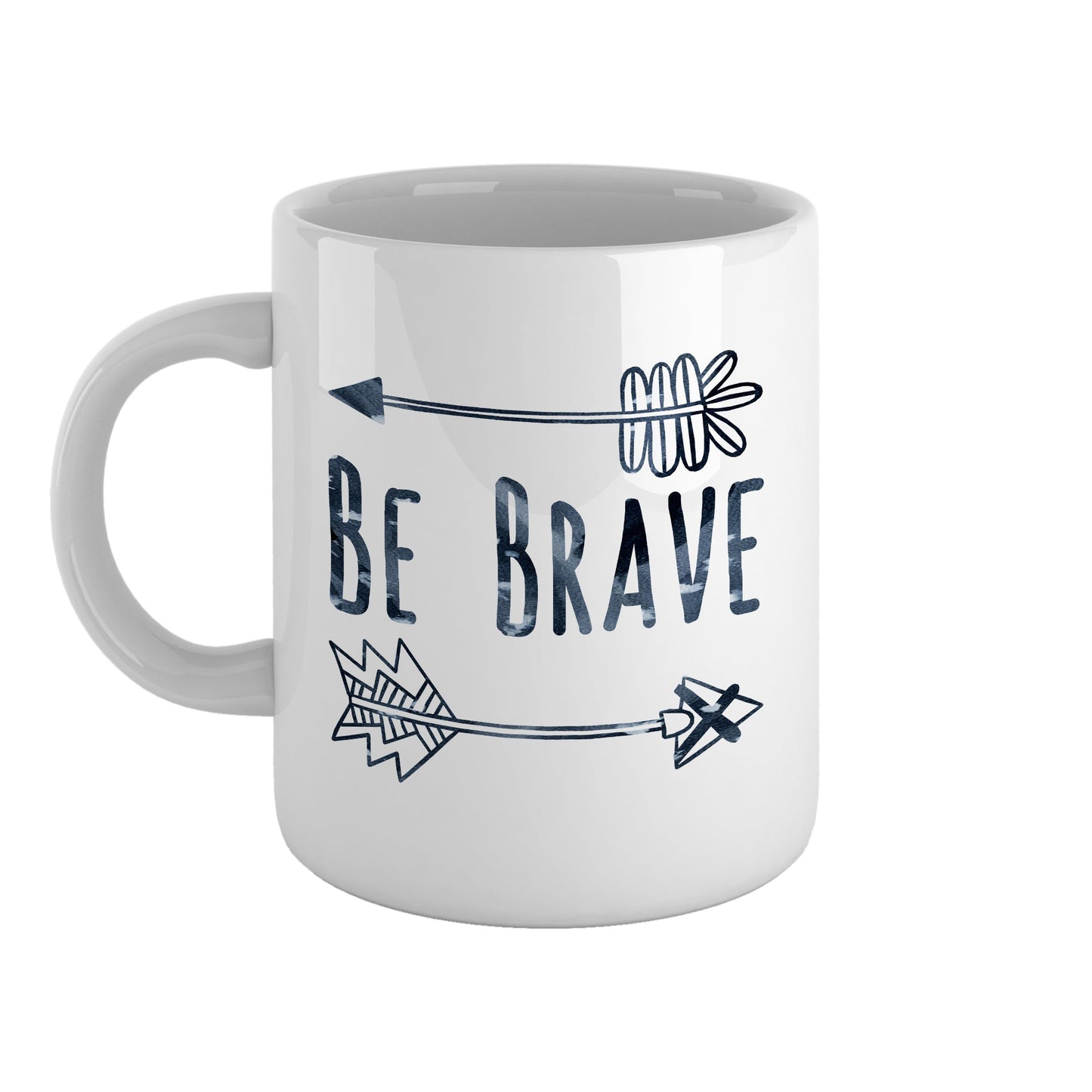 Be brave | Ceramic mug-Ceramic mug-Adnil Creations