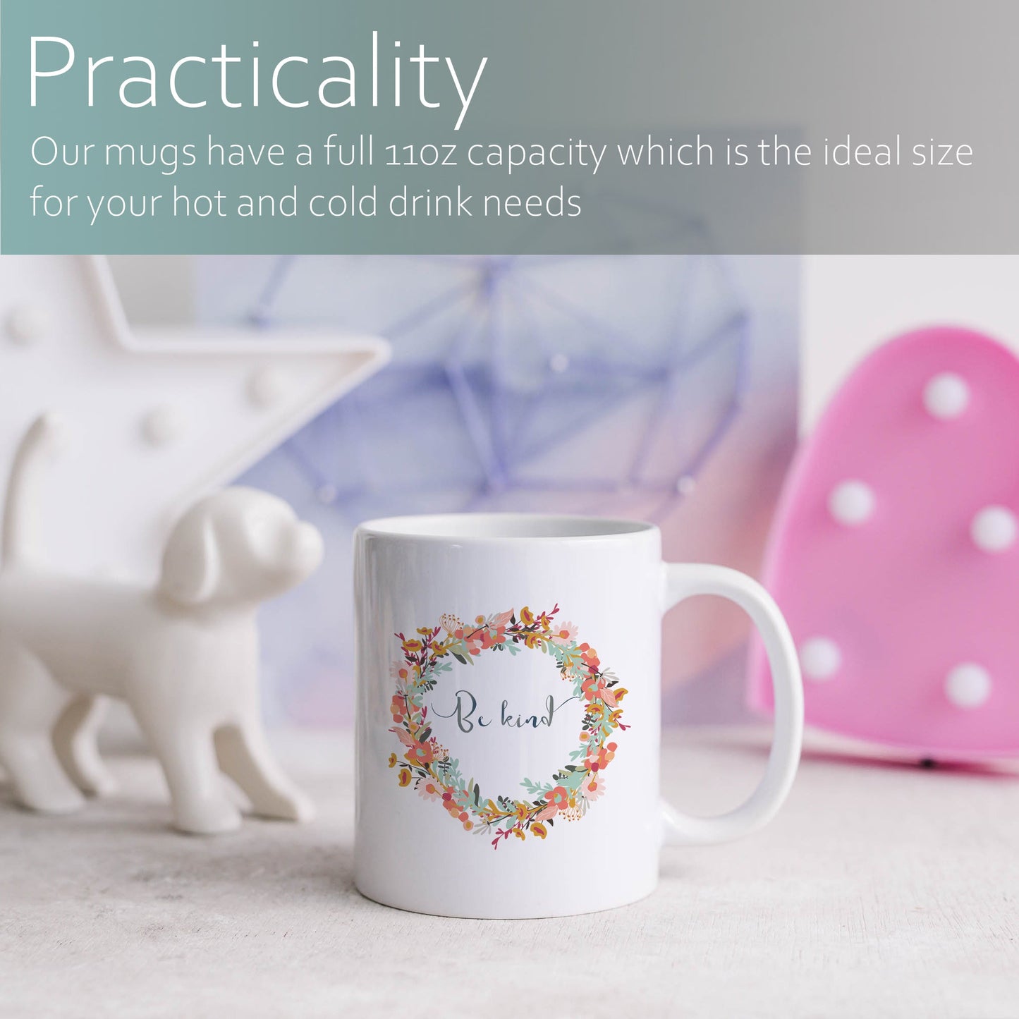 Be kind | Ceramic mug-Ceramic mug-Adnil Creations