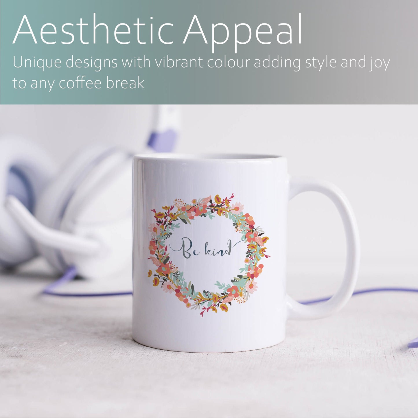 Be kind | Ceramic mug-Ceramic mug-Adnil Creations