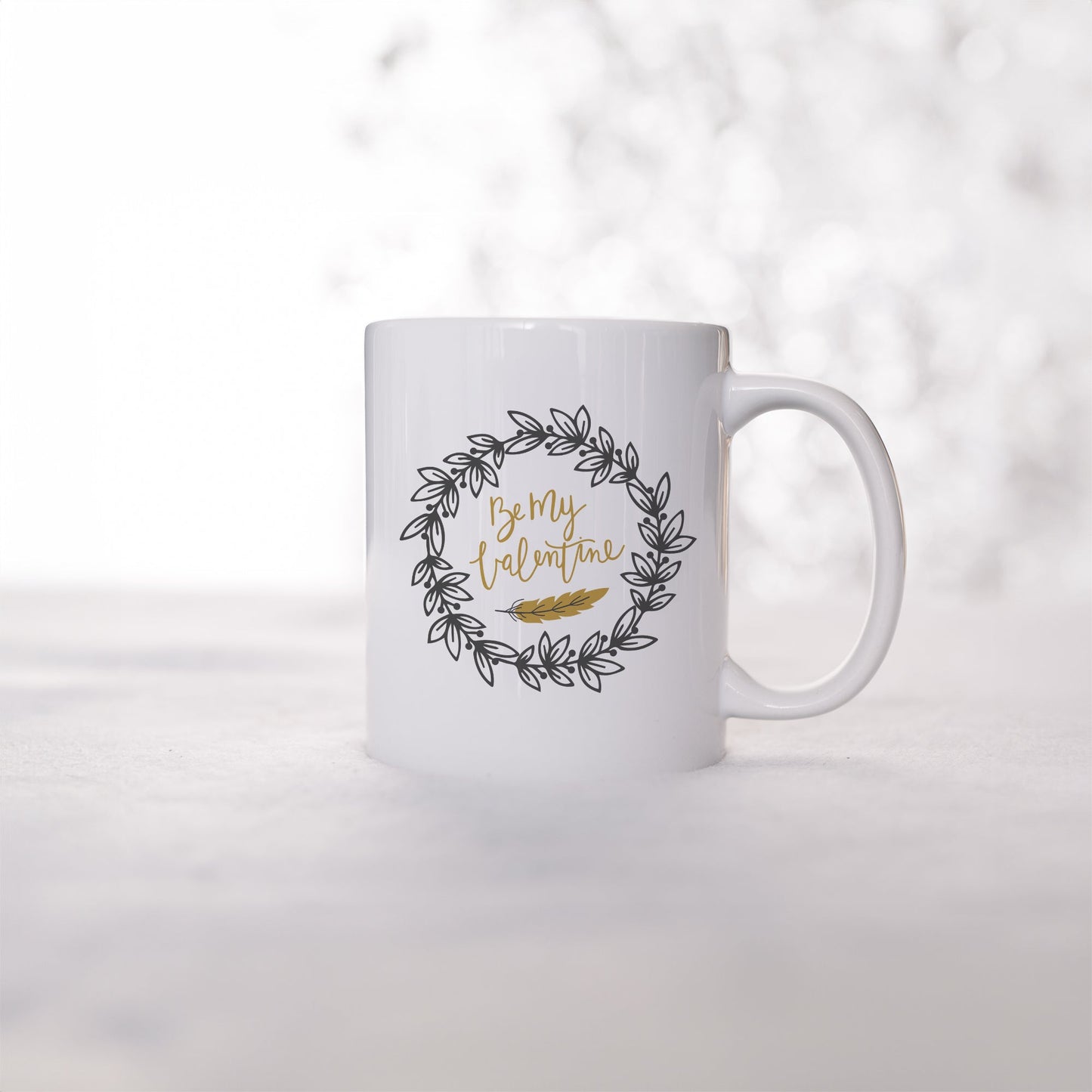 Be my valentine | Ceramic mug-Ceramic mug-Adnil Creations