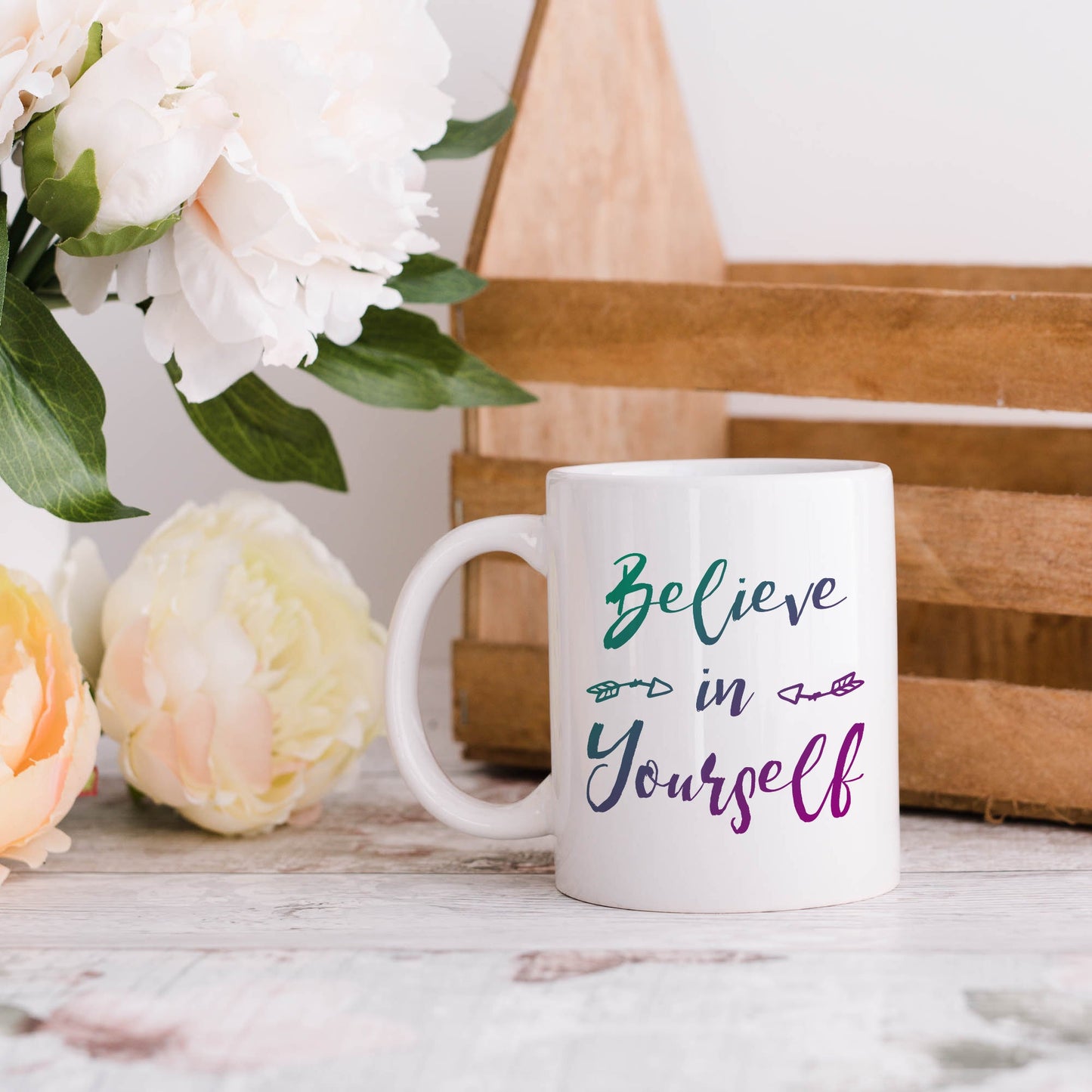 Believe in yourself | Ceramic mug-Ceramic mug-Adnil Creations