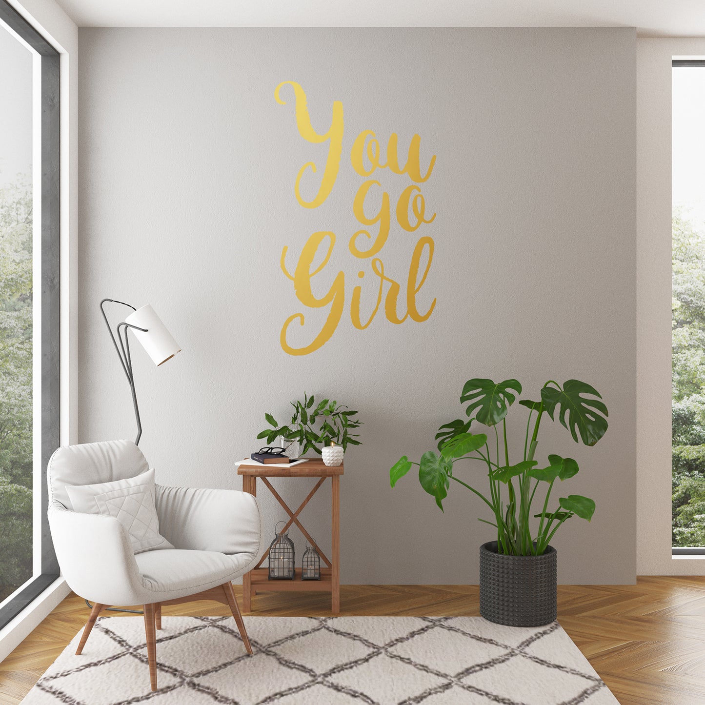 You go girl | Wall quote-Wall quote-Adnil Creations