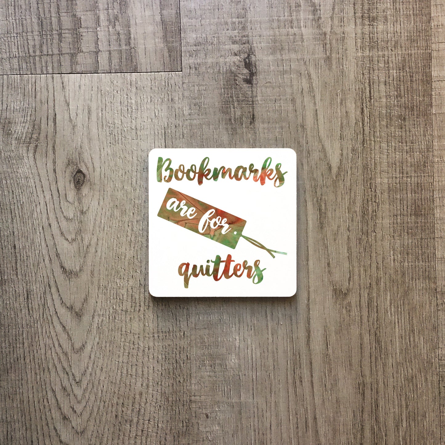 Bookmarks are for quitters | Ceramic mug-Ceramic mug-Adnil Creations